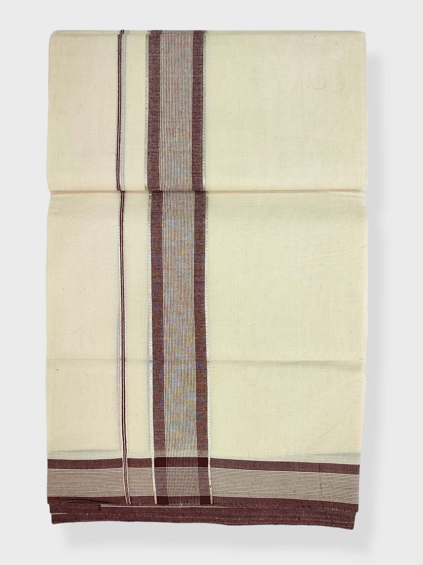 Pure Cotton Kerala Double Dhoti/Mundu