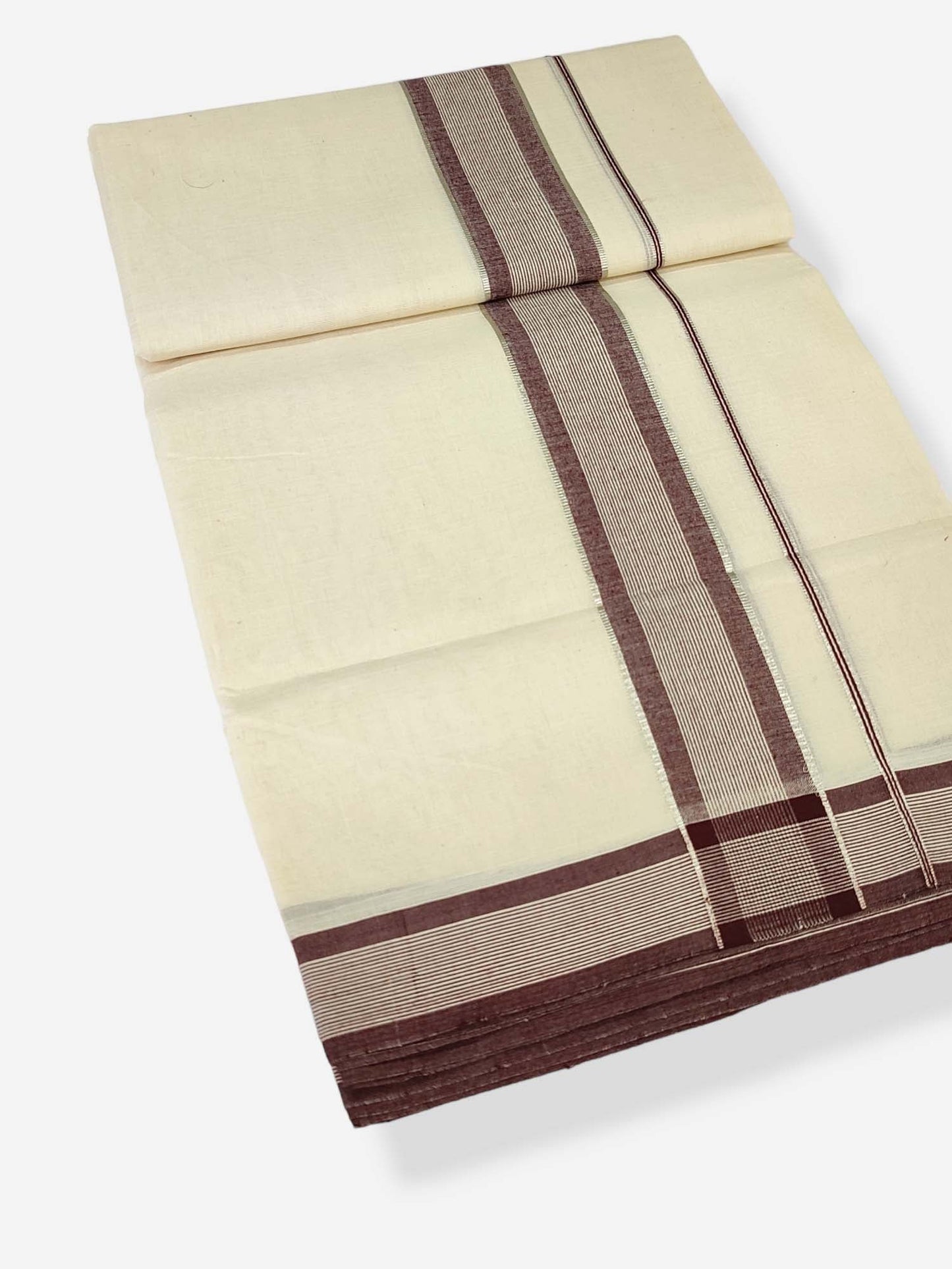 Pure Cotton Kerala Double Dhoti/Mundu