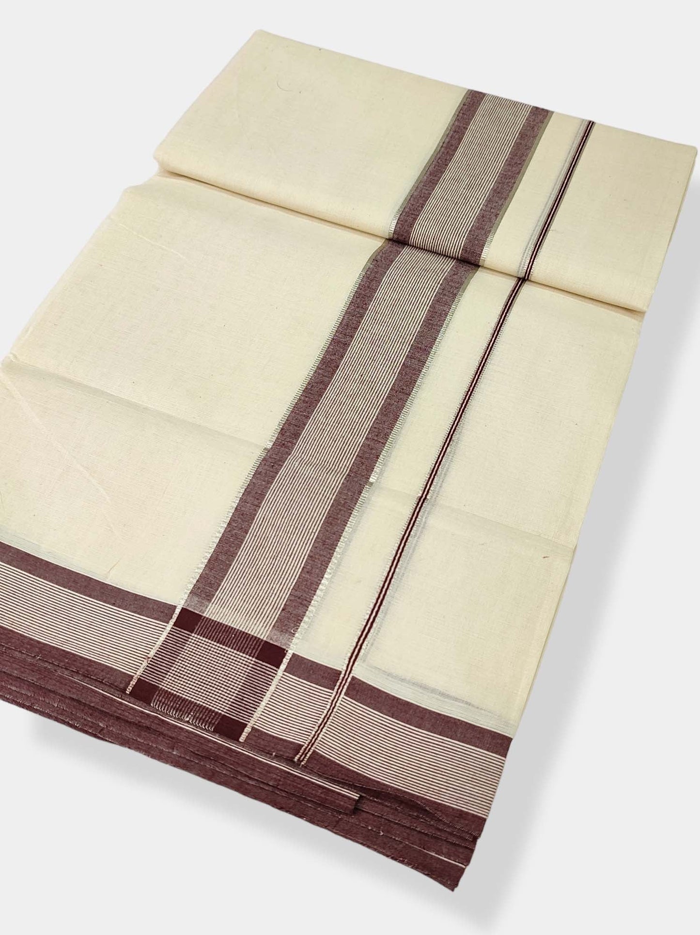 Pure Cotton Kerala Double Dhoti/Mundu