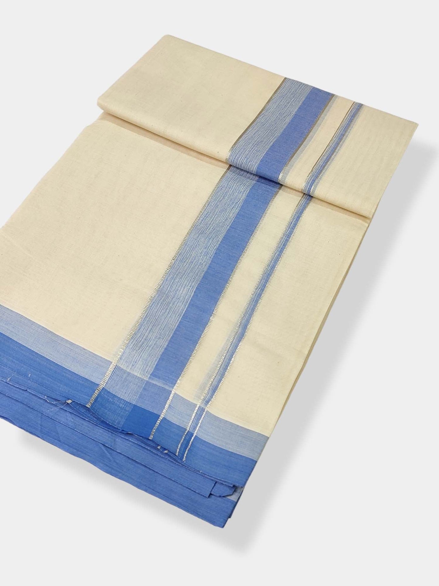 Pure Cotton Kerala Double Dhoti/Mundu