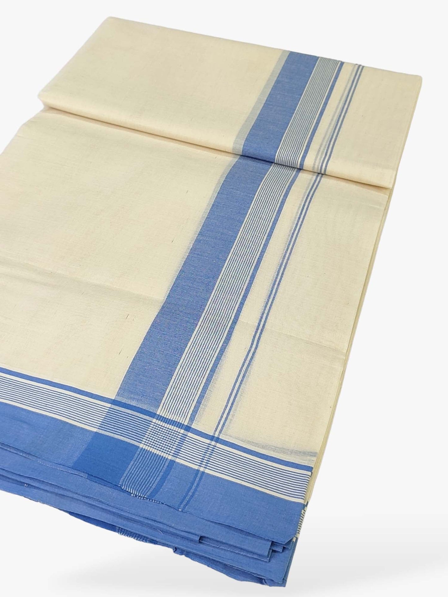 Pure Cotton Kerala Double Dhoti/Mundu