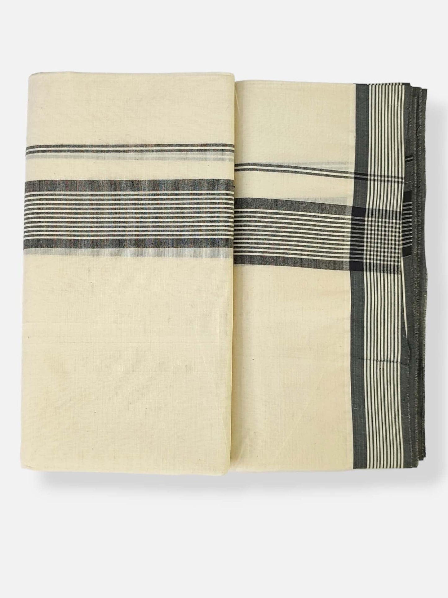 Pure Cotton Kerala Double Dhoti/Mundu
