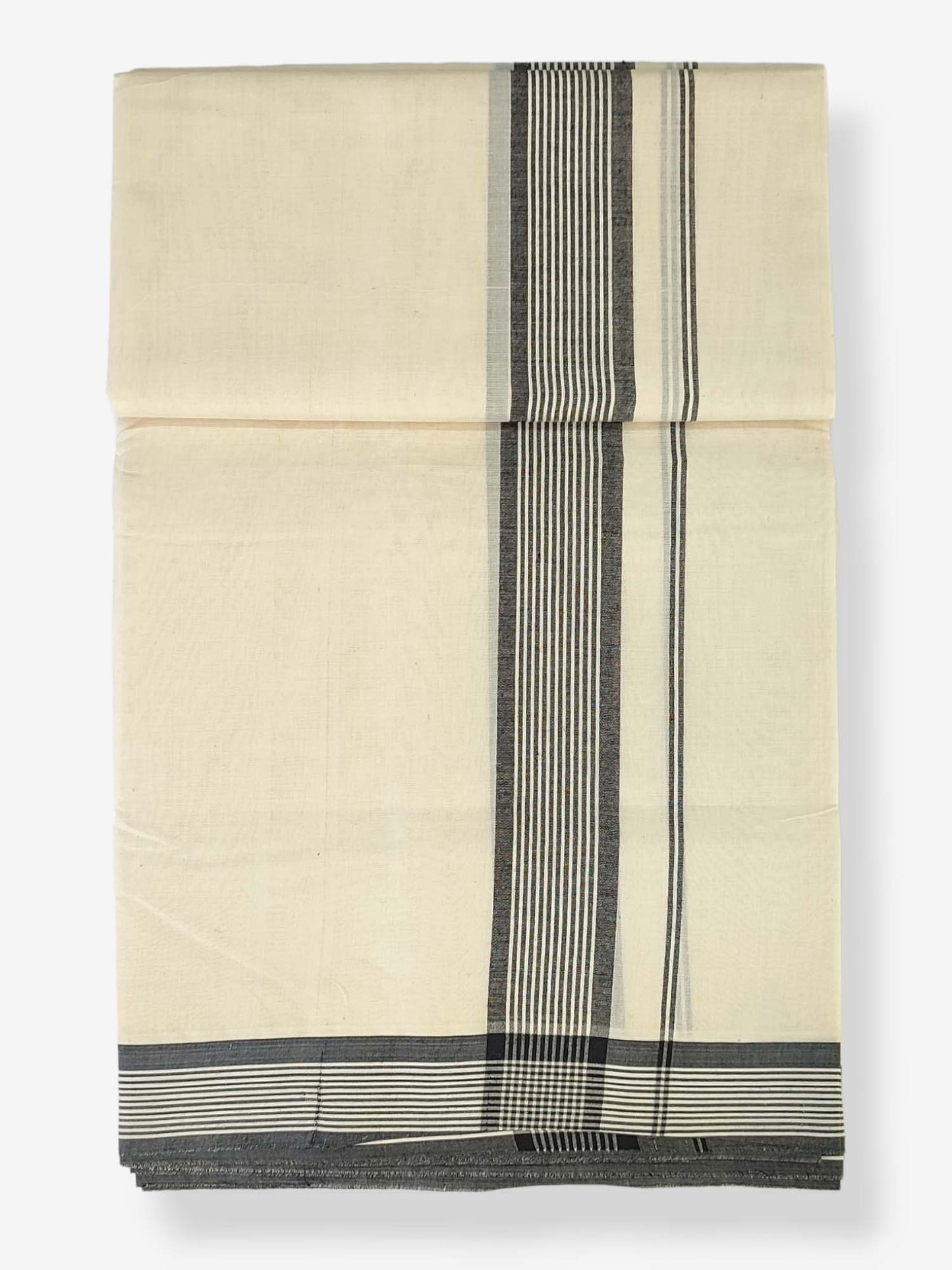 Pure Cotton Kerala Double Dhoti/Mundu