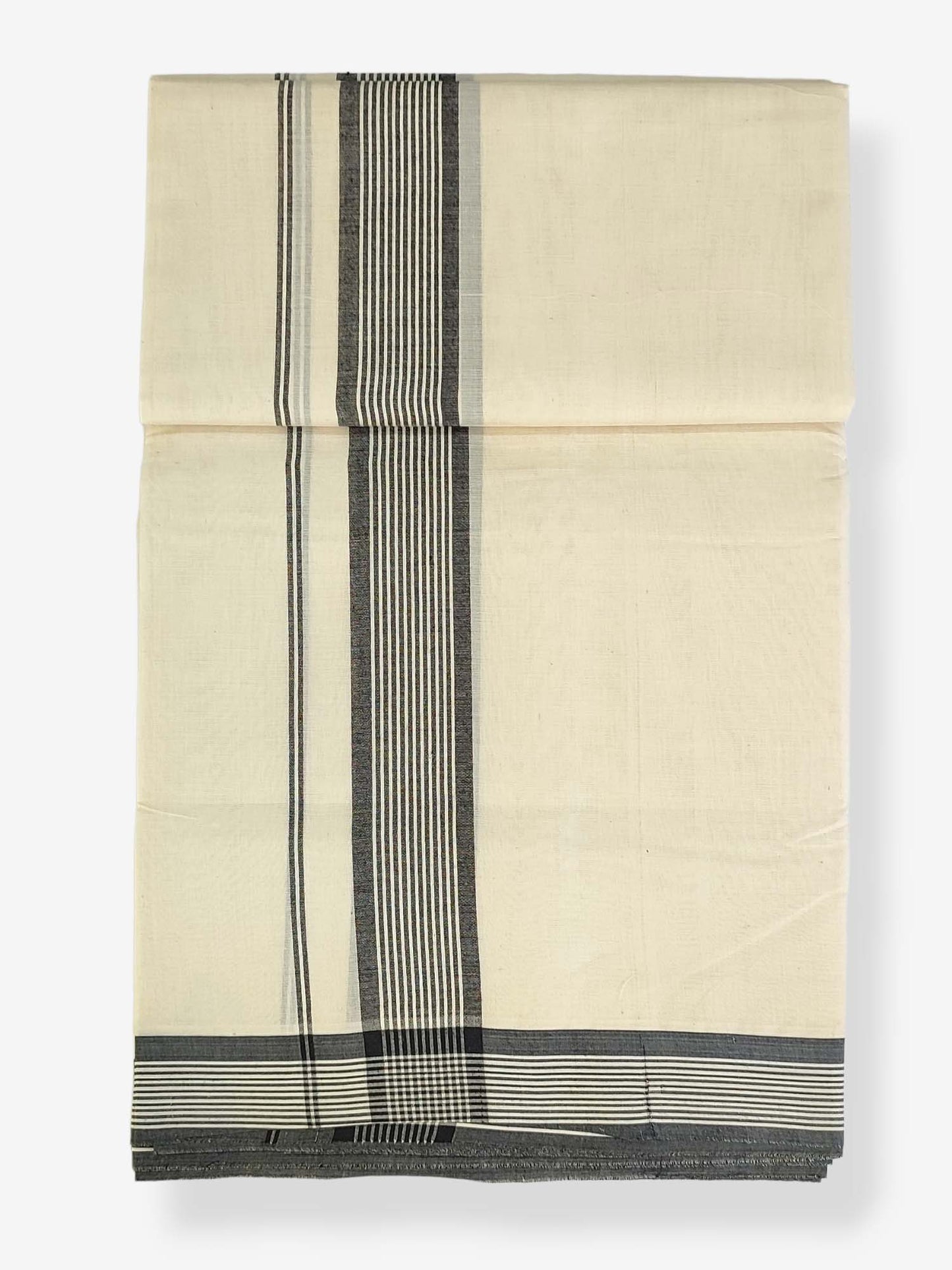 Pure Cotton Kerala Double Dhoti/Mundu