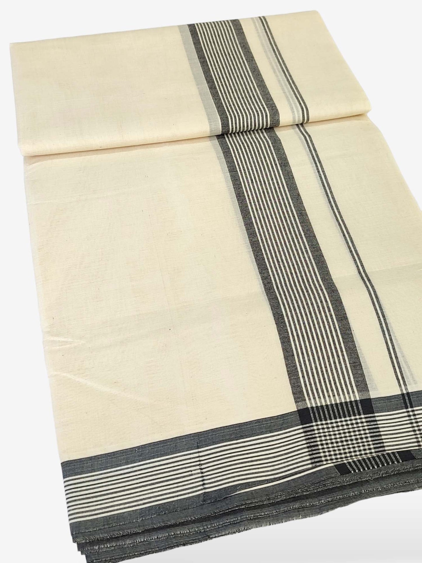 Pure Cotton Kerala Double Dhoti/Mundu