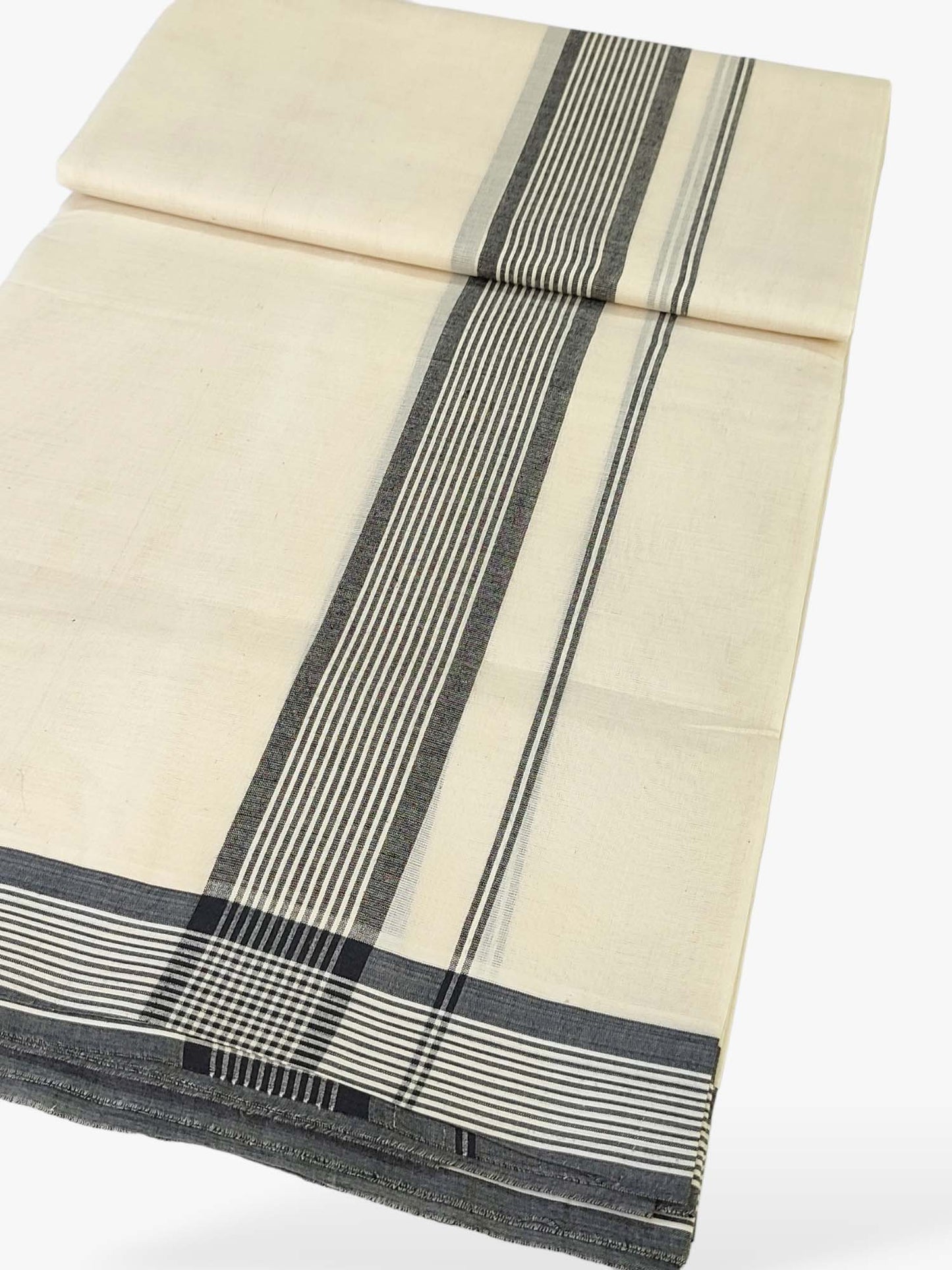 Pure Cotton Kerala Double Dhoti/Mundu