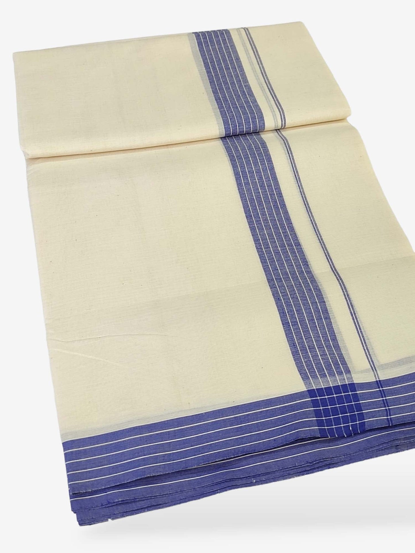 Pure Cotton Kerala Double Dhoti/Mundu
