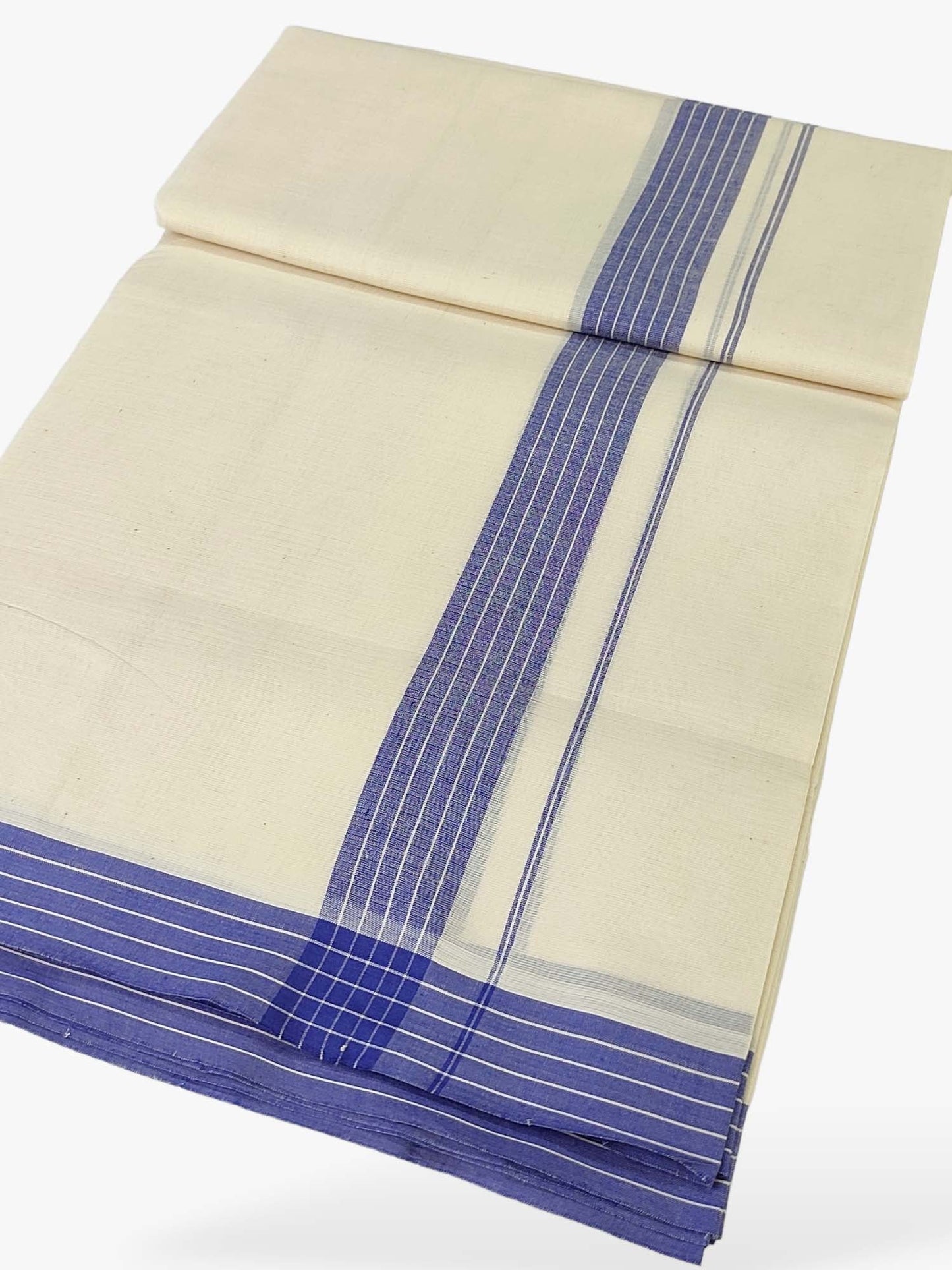 Pure Cotton Kerala Double Dhoti/Mundu
