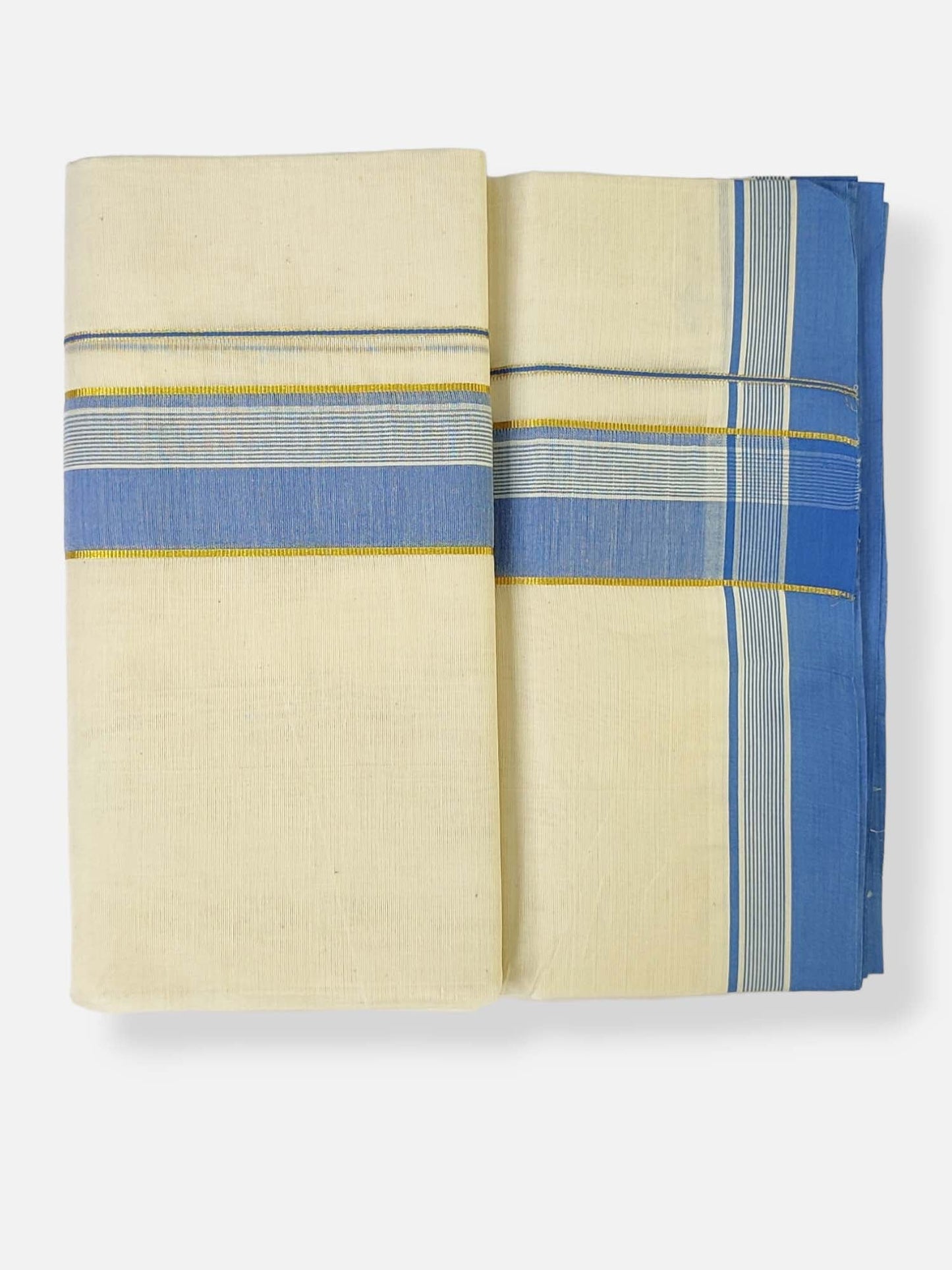 Pure Cotton Kerala Double Dhoti/Mundu