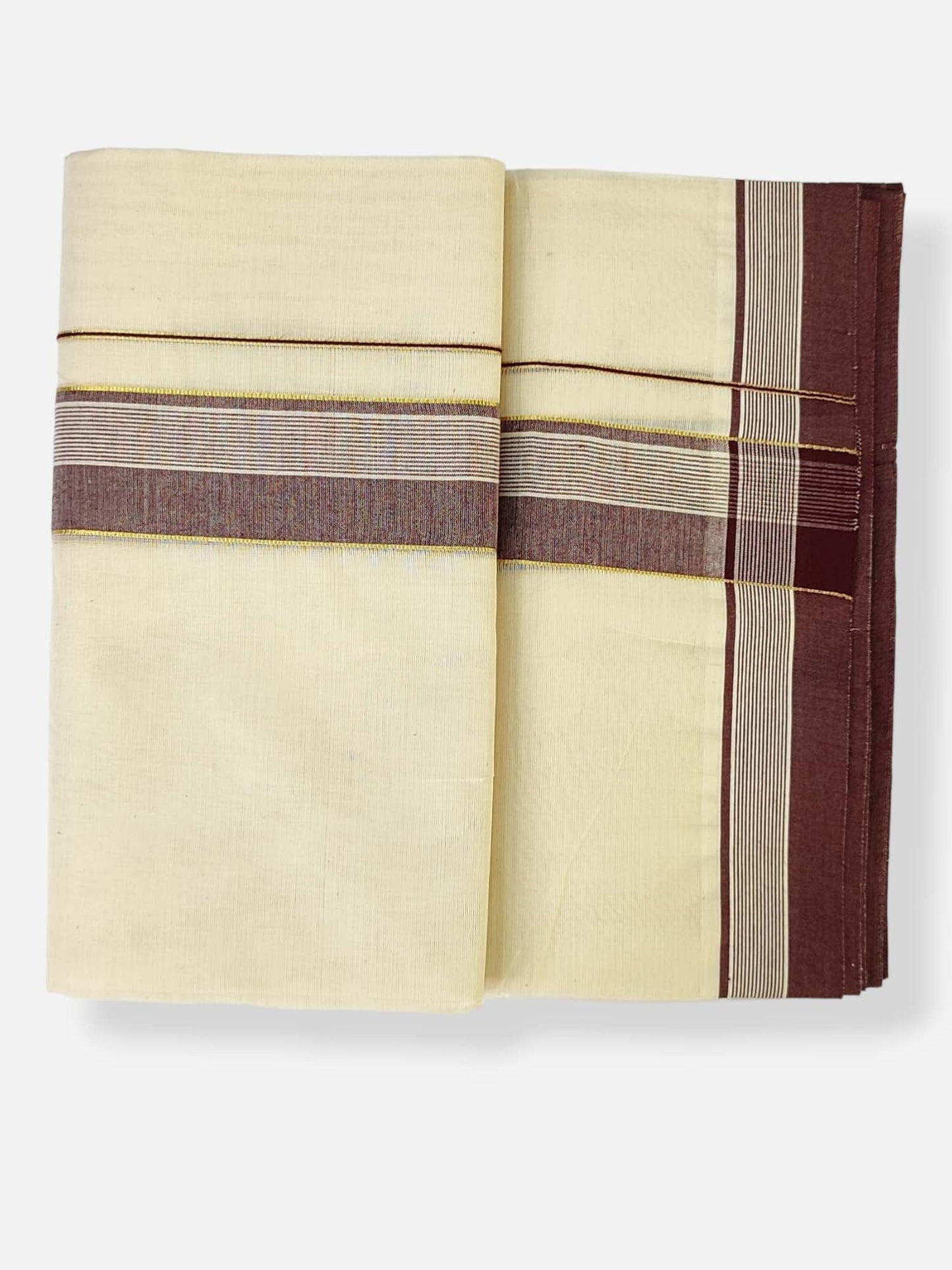 Pure Cotton Kerala Double Dhoti/Mundu