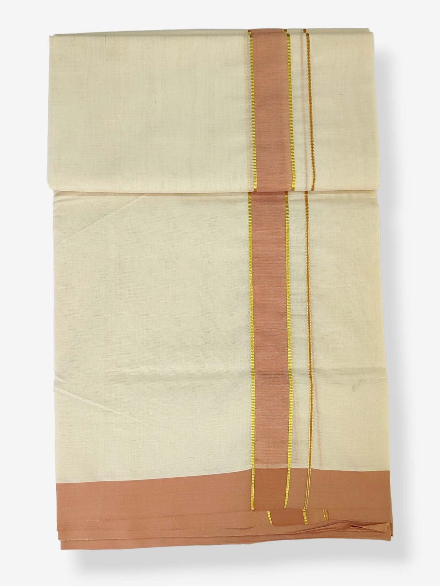 Pure Cotton Kerala Double Dhoti/Mundu