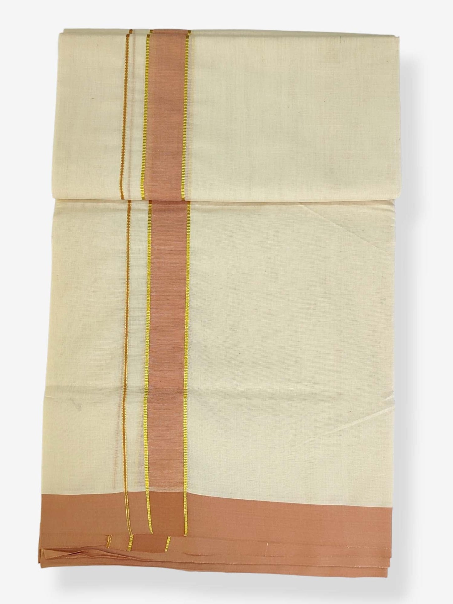 Pure Cotton Kerala Double Dhoti/Mundu