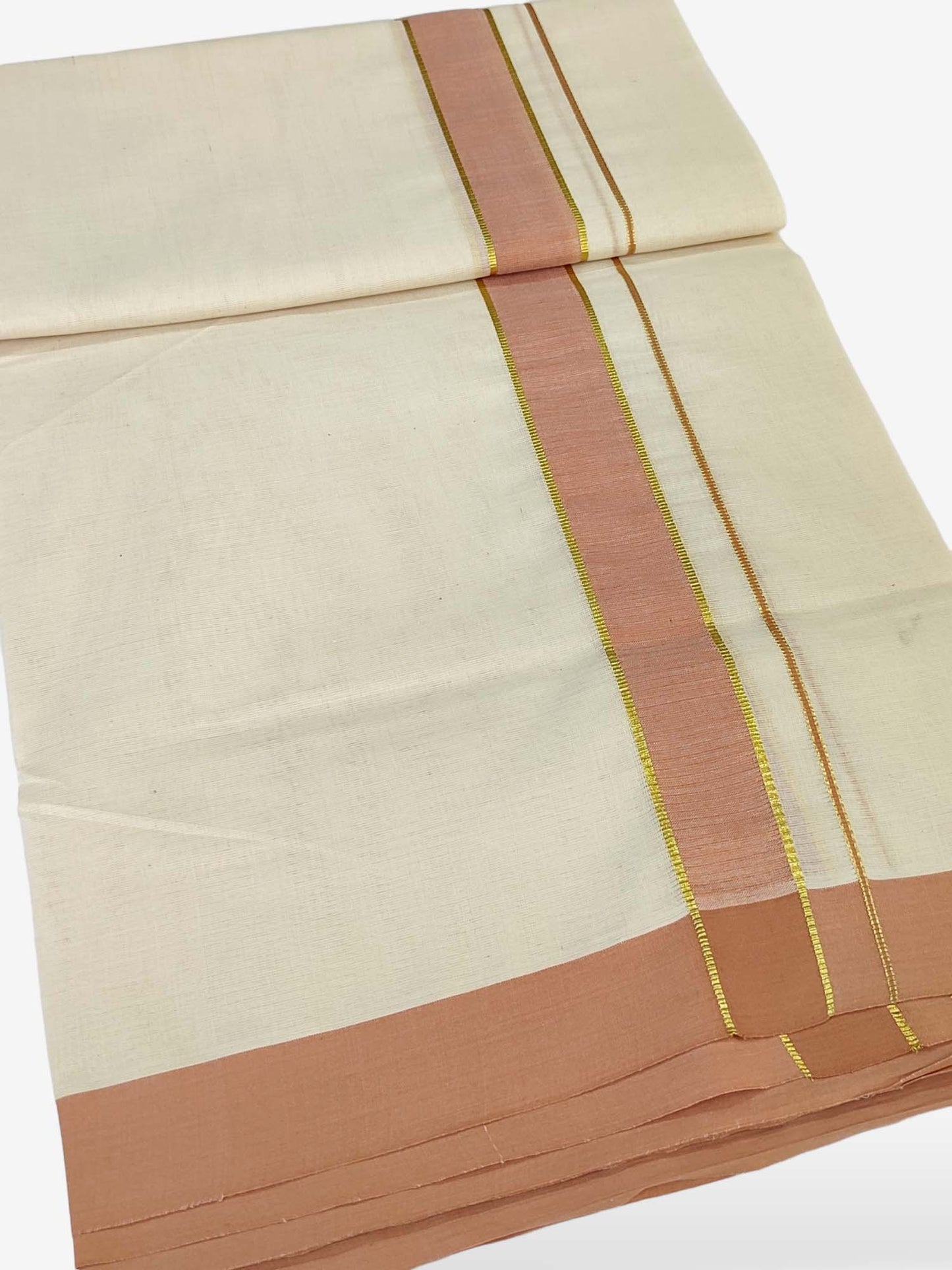 Pure Cotton Kerala Double Dhoti/Mundu