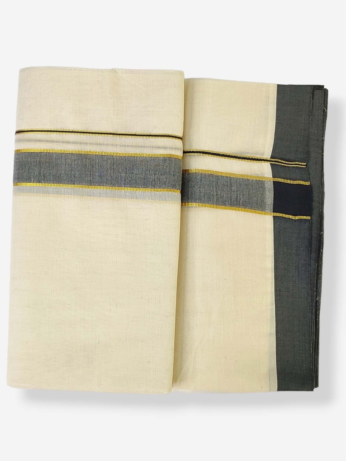 Pure Cotton Kerala Double Dhoti/Mundu