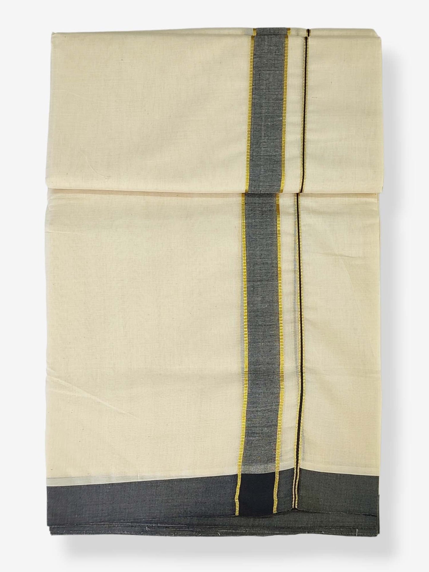 Pure Cotton Kerala Double Dhoti/Mundu