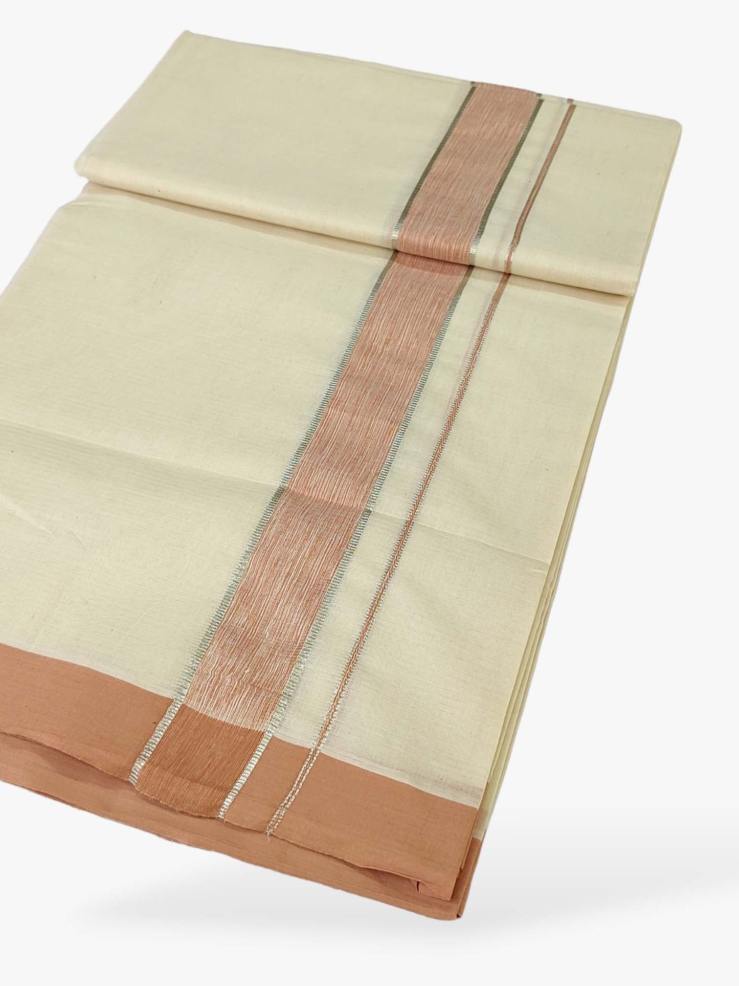 Pure Cotton Kerala Double Dhoti/Mundu