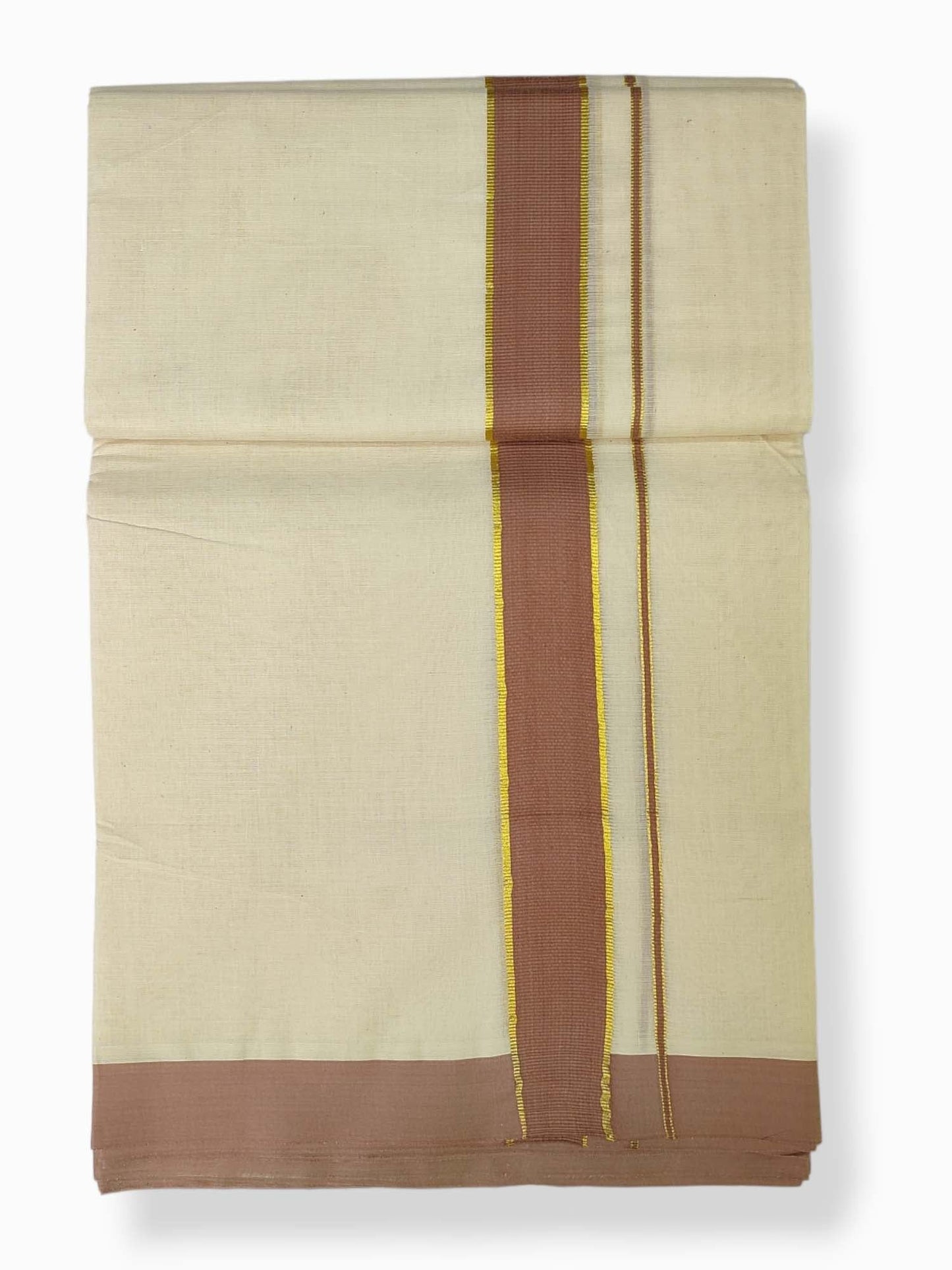 Pure Cotton Kerala Double Dhoti/Mundu
