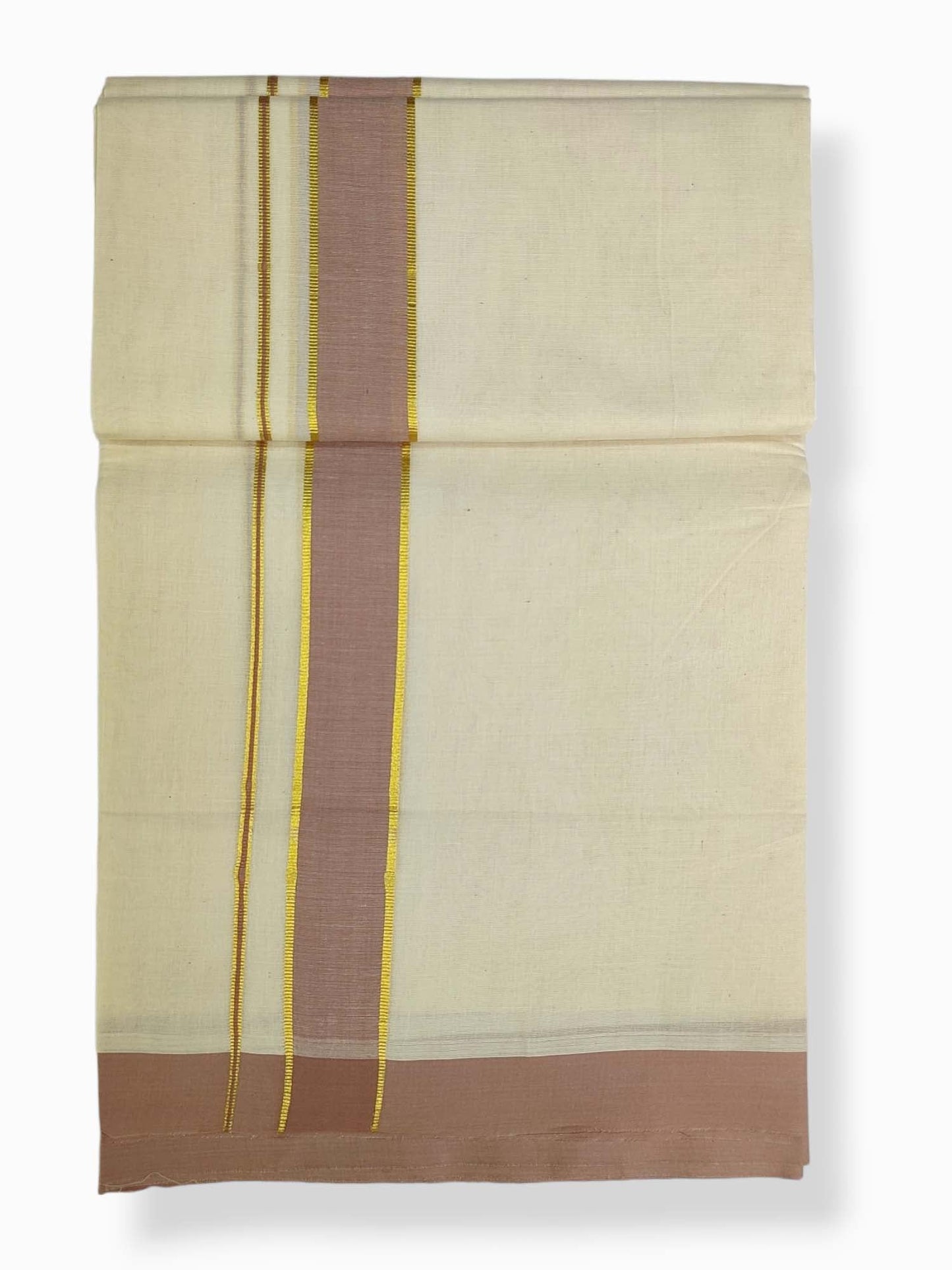 Pure Cotton Kerala Double Dhoti/Mundu