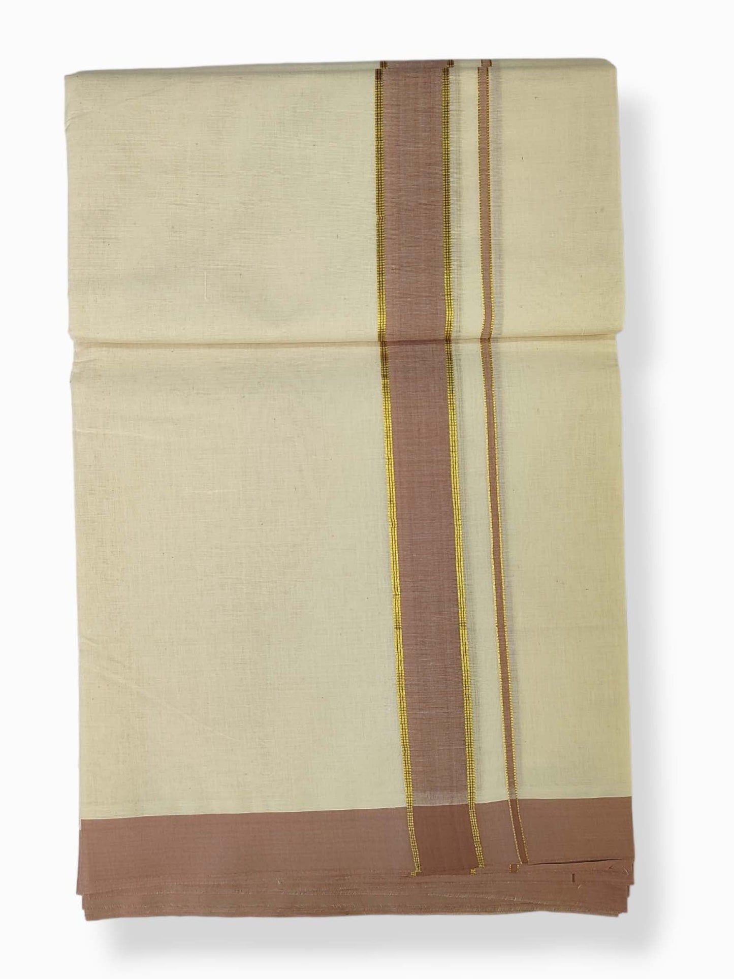 Pure Cotton Kerala Double Dhoti/Mundu