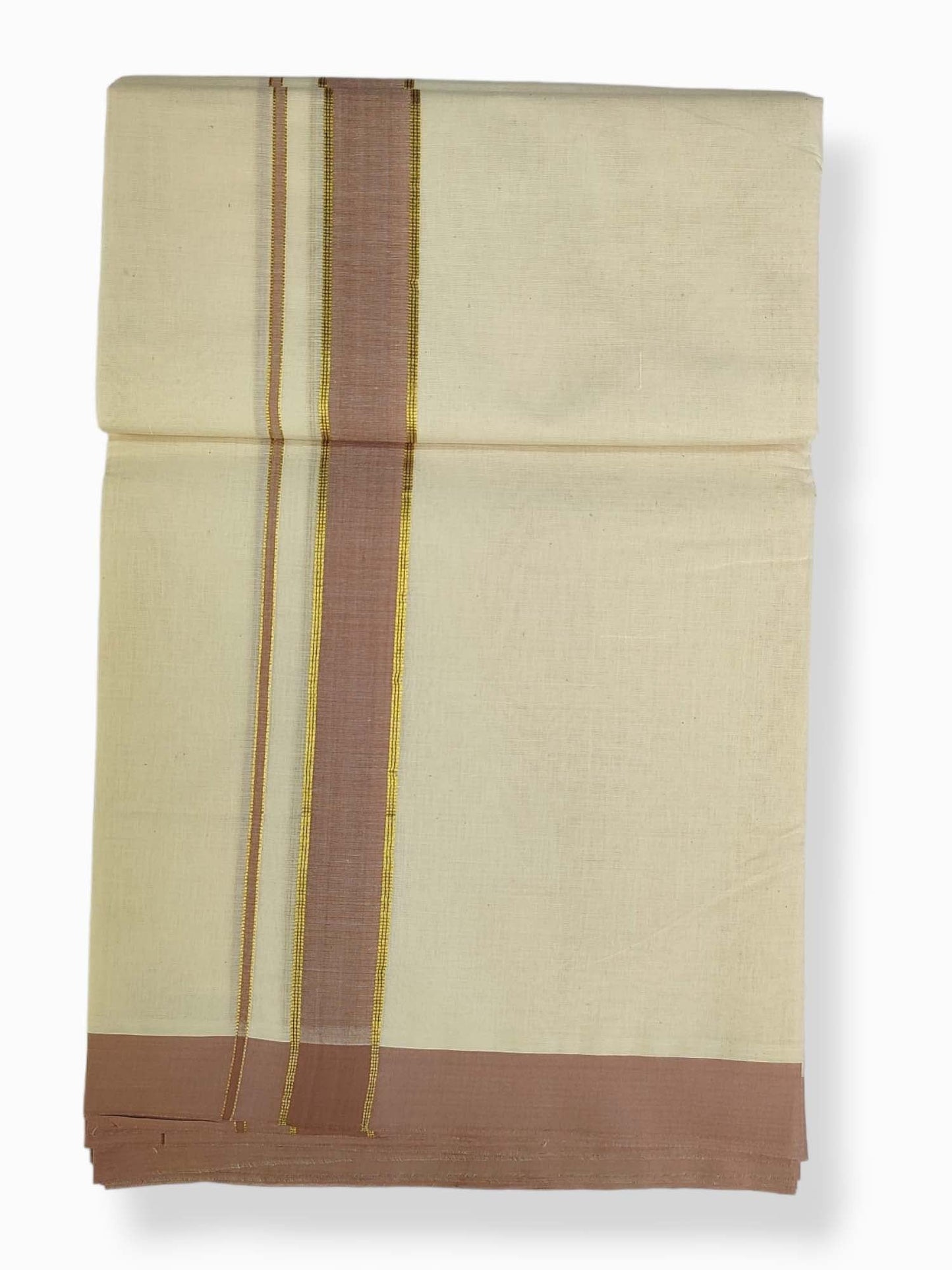 Pure Cotton Kerala Double Dhoti/Mundu