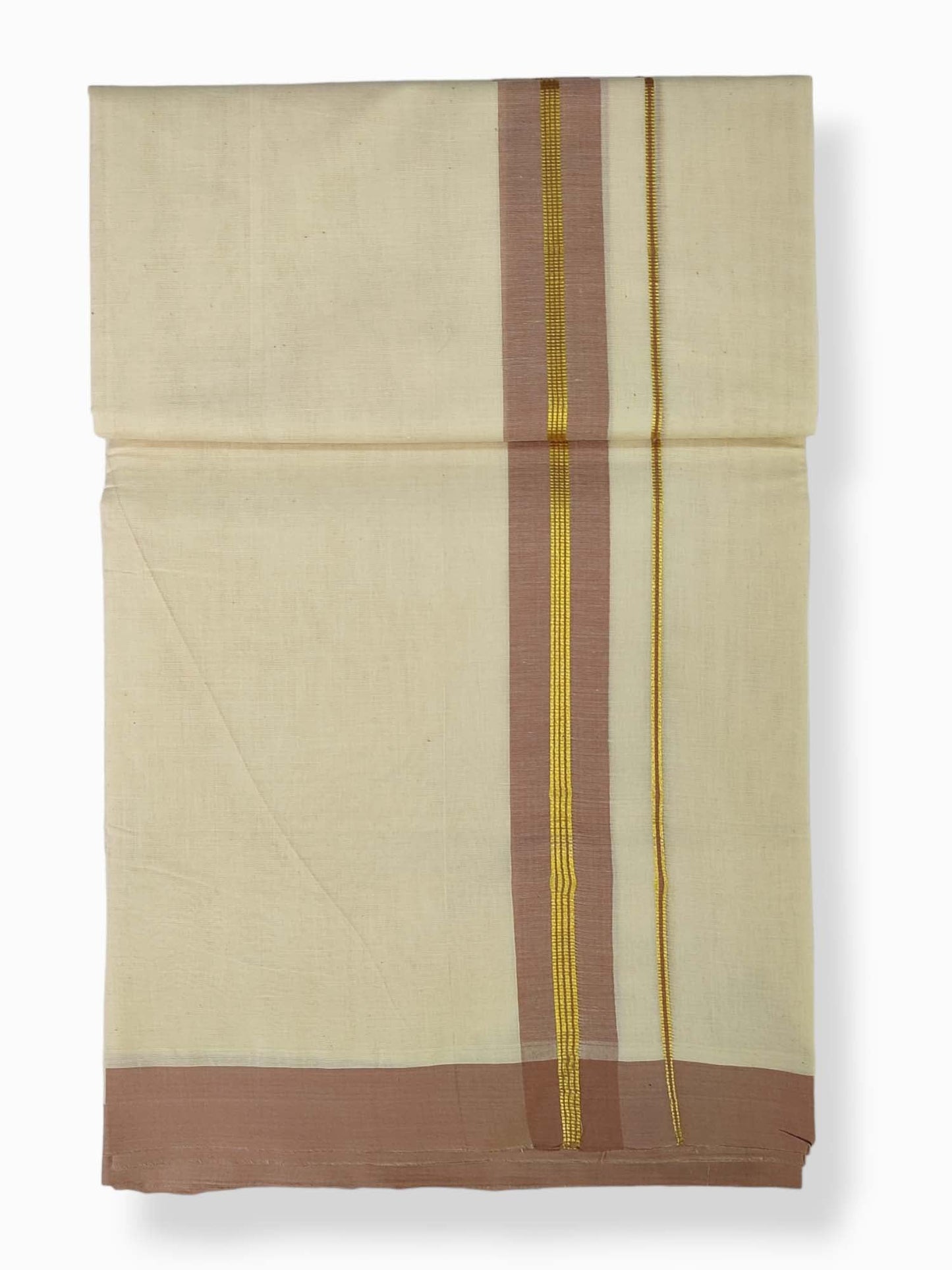 Pure Cotton Kerala Double Dhoti/Mundu