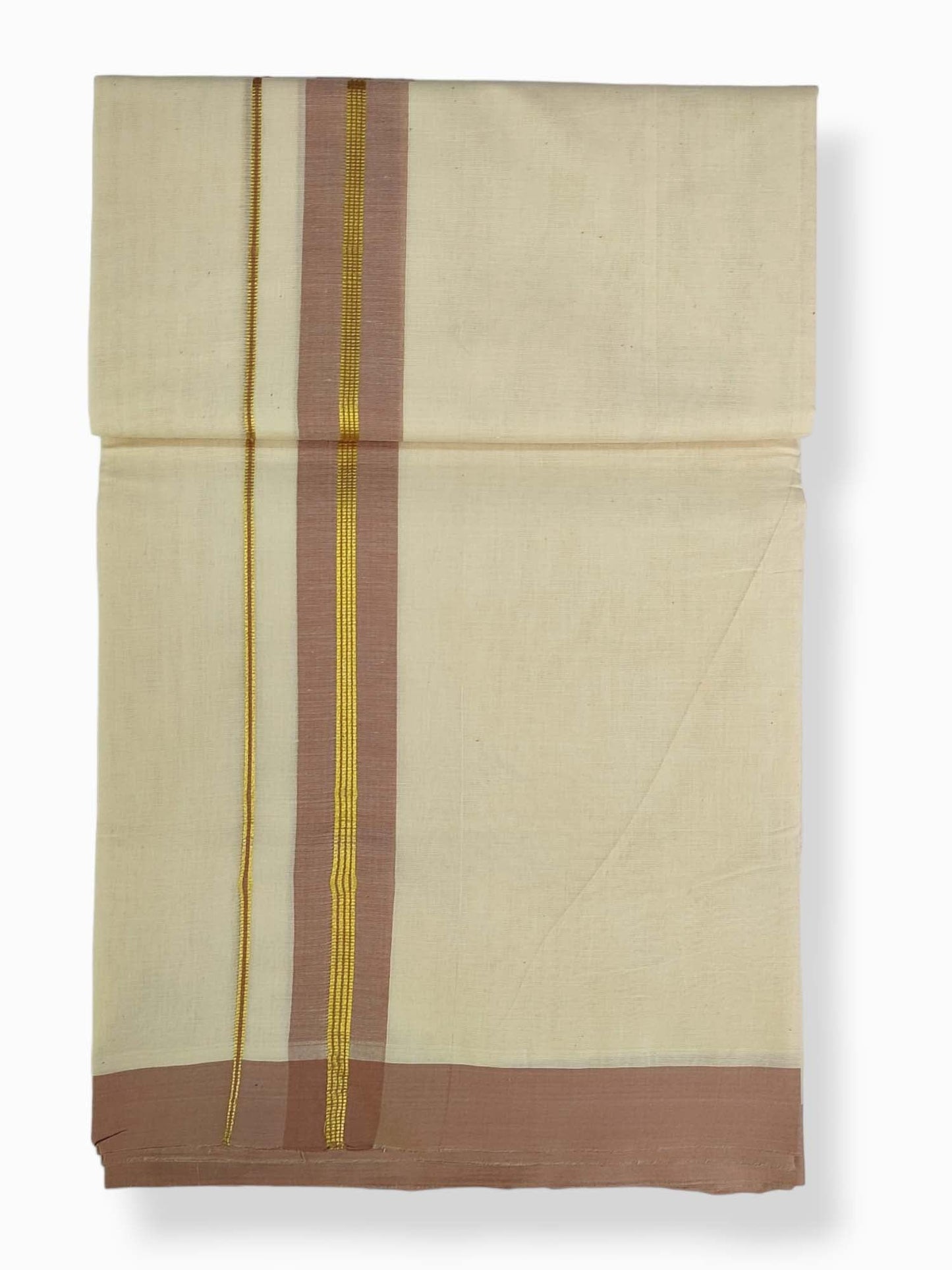 Pure Cotton Kerala Double Dhoti/Mundu