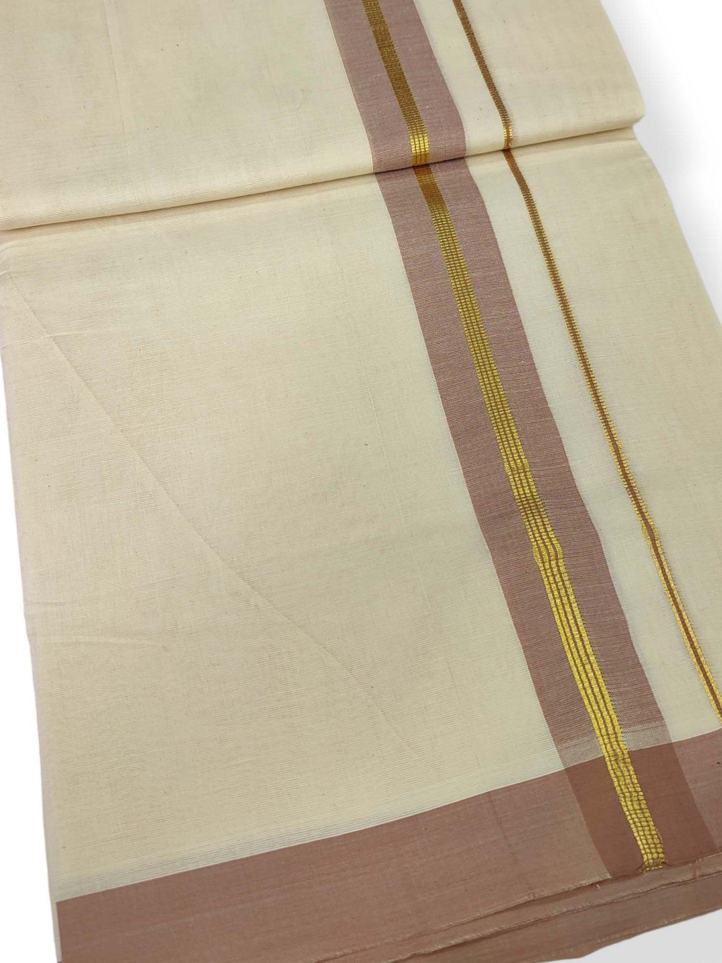 Pure Cotton Kerala Double Dhoti/Mundu
