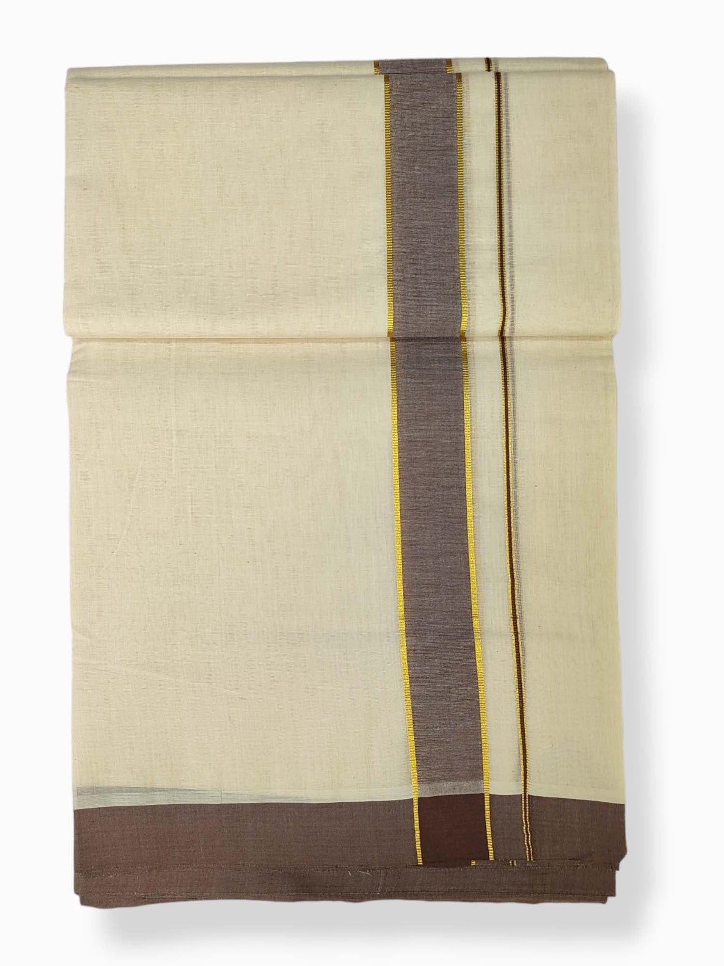 Pure Cotton Kerala Double Dhoti/Mundu
