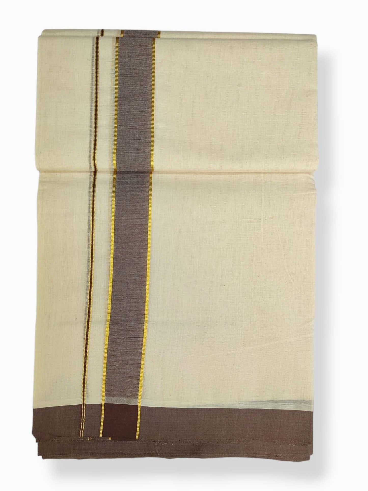 Pure Cotton Kerala Double Dhoti/Mundu