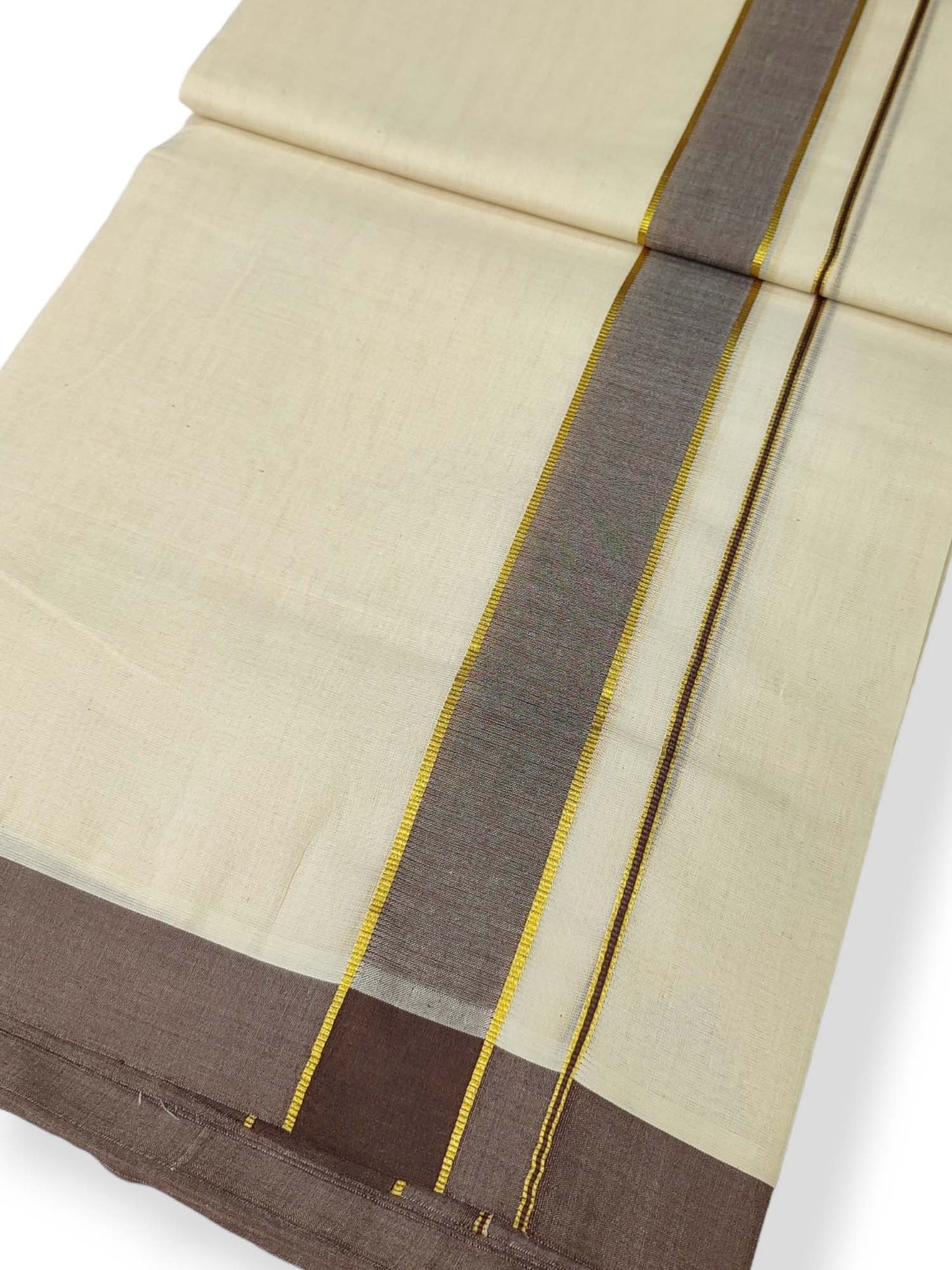Pure Cotton Kerala Double Dhoti/Mundu