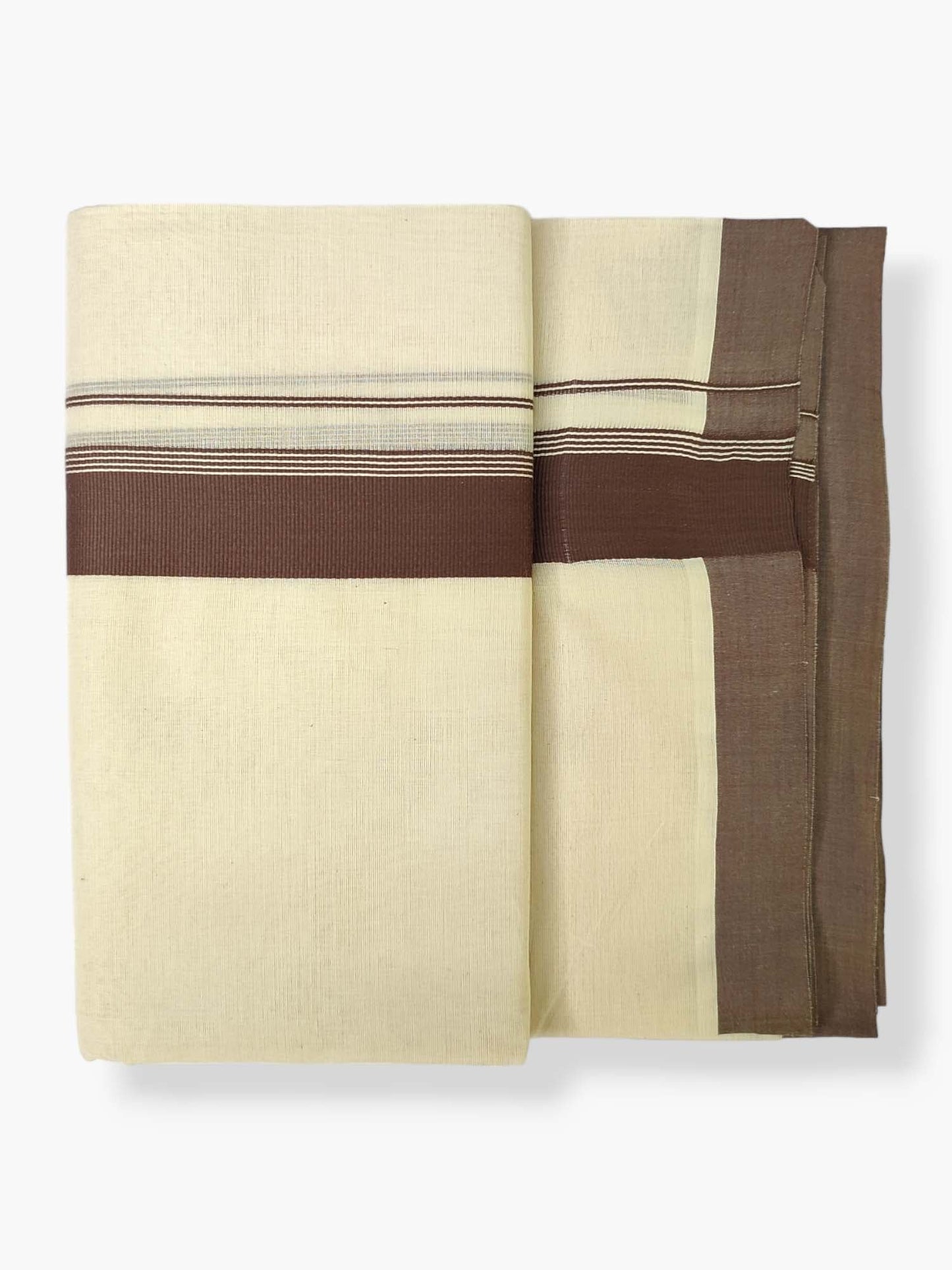 Pure Cotton Kerala Double Dhoti/Mundu