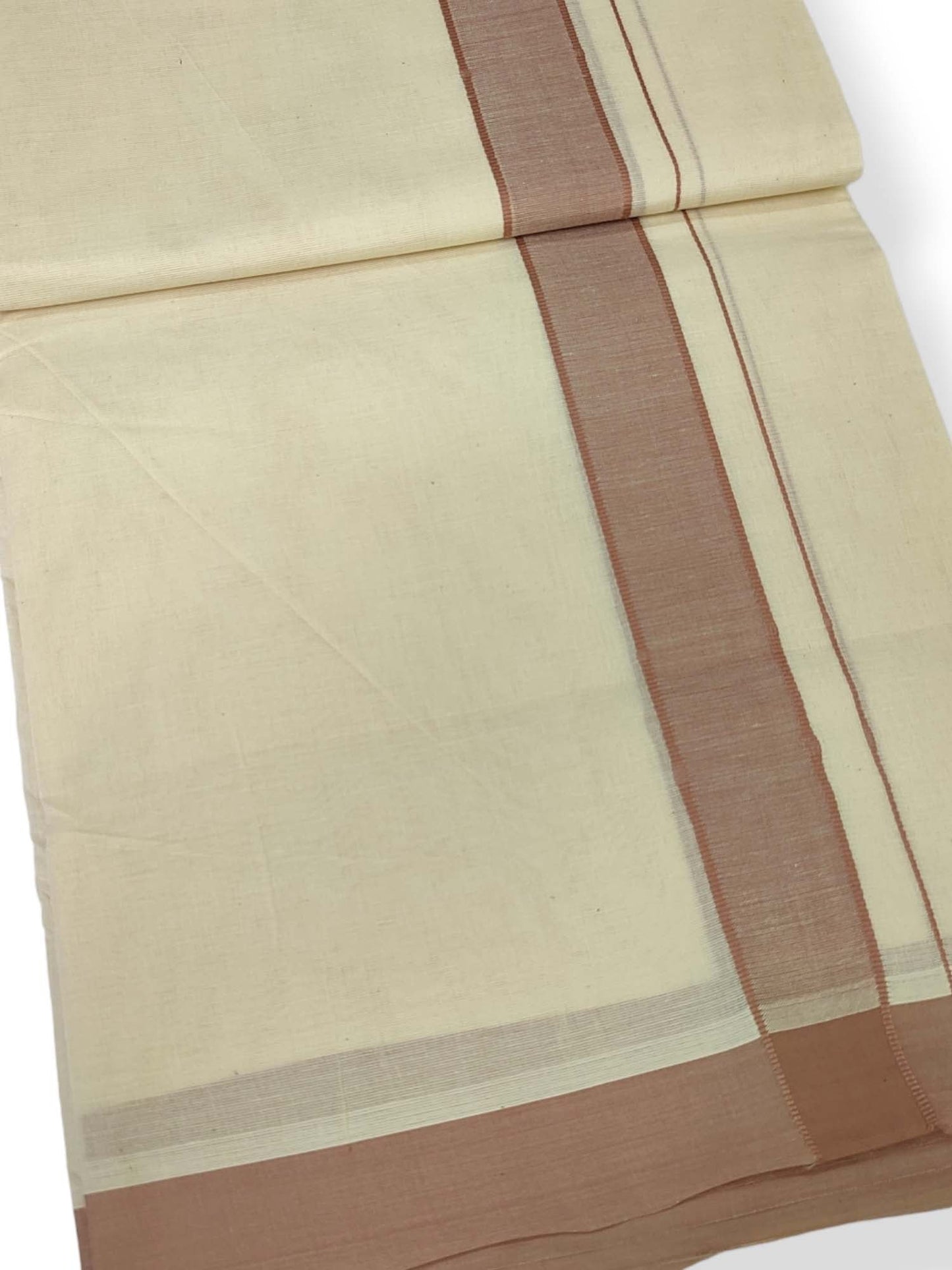Pure Cotton Kerala Double Dhoti/Mundu