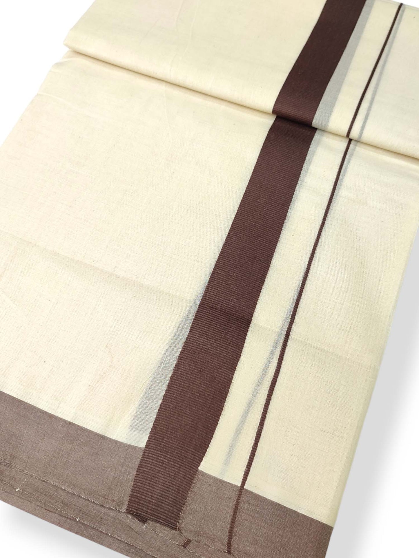 Pure Cotton Kerala Double Dhoti/Mundu