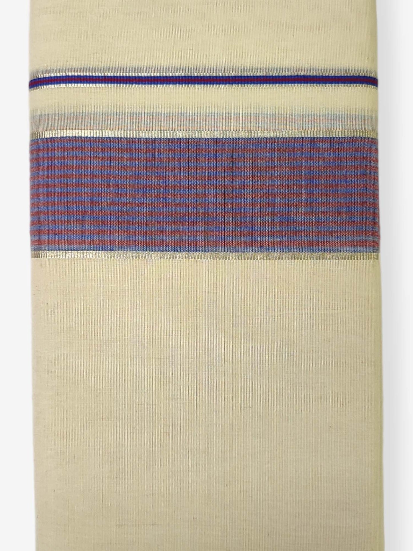 Pure Cotton Kerala Double Dhoti/Mundu