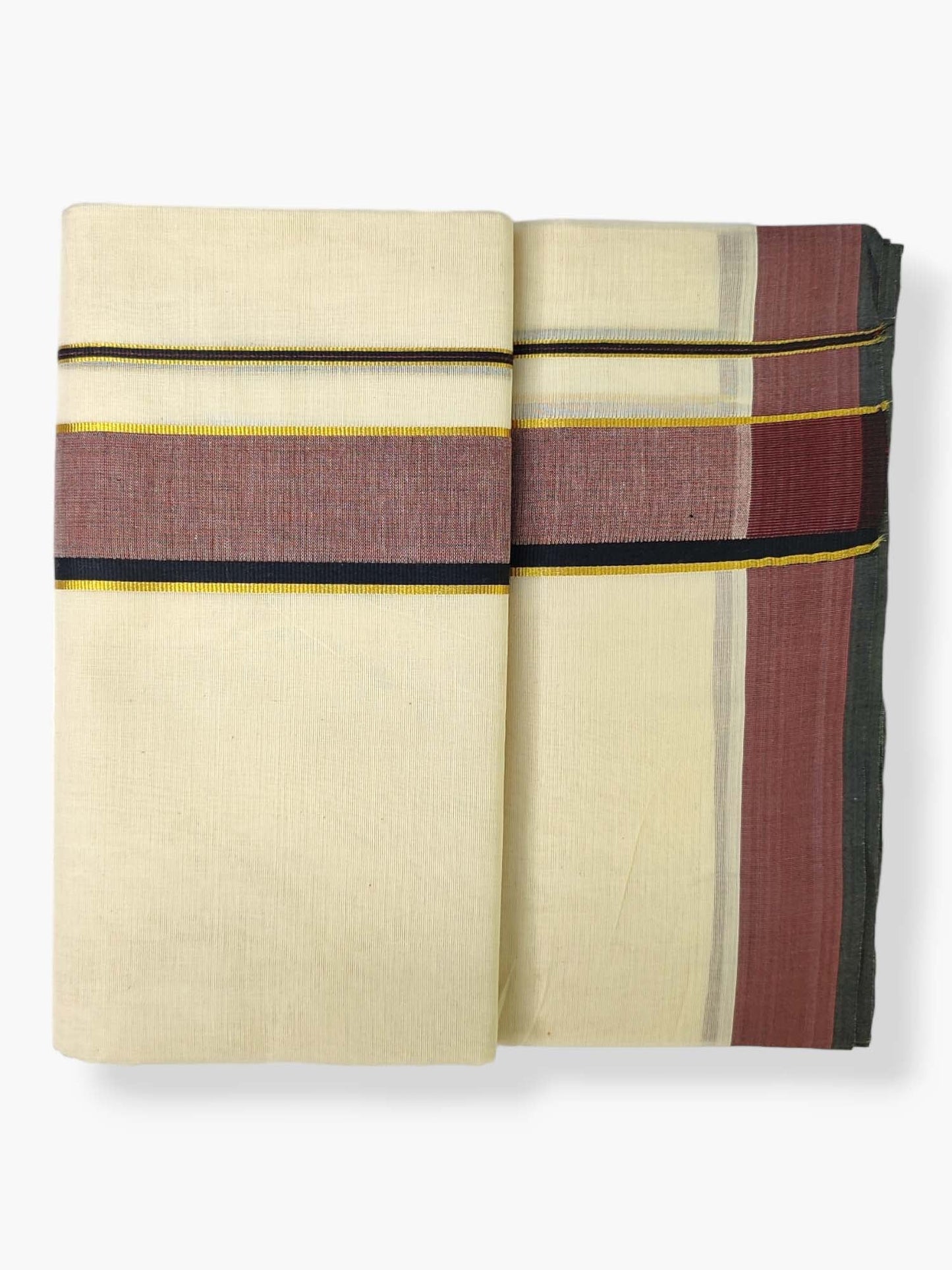 Pure Cotton Kerala Double Dhoti/Mundu