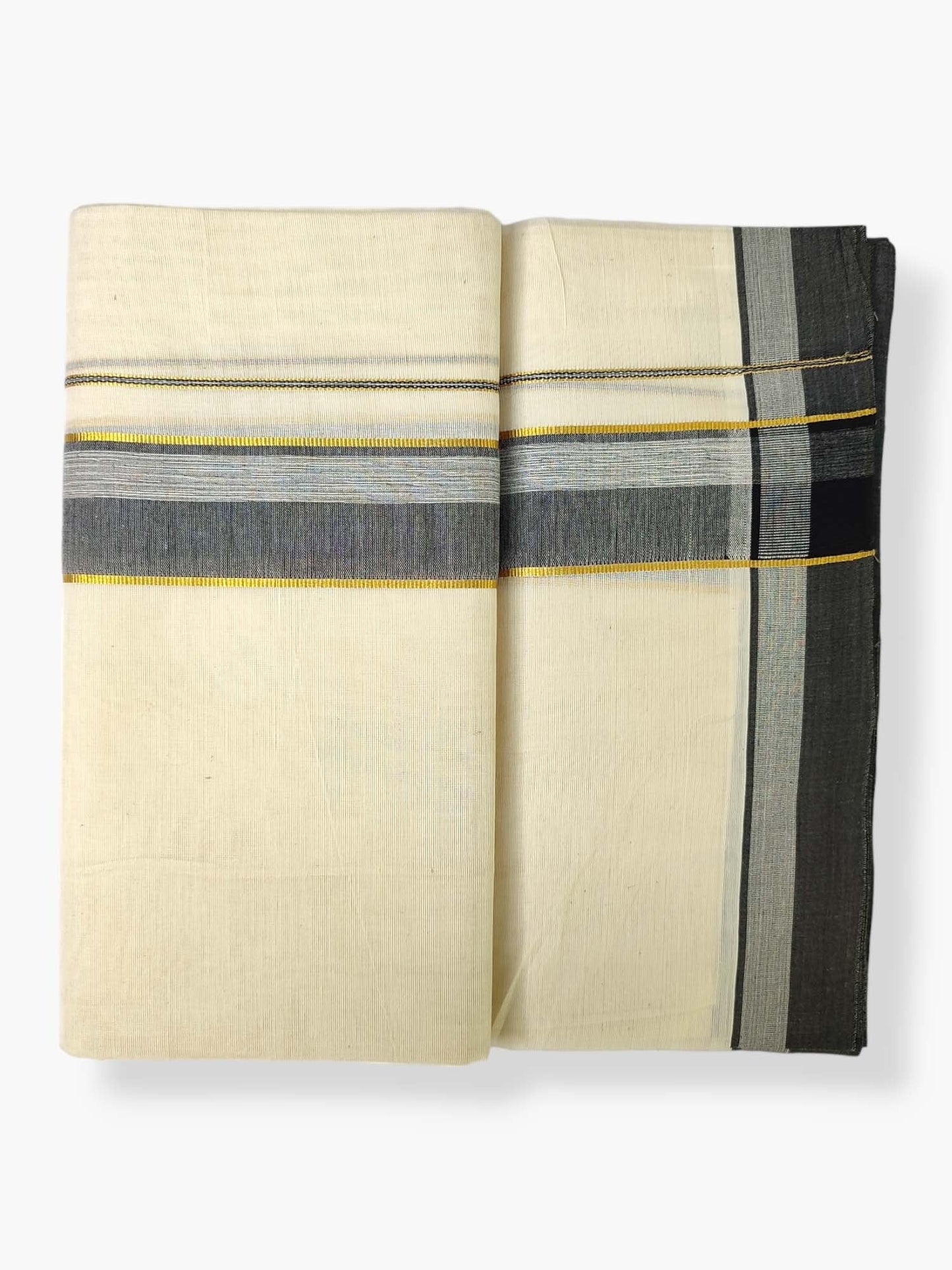 Pure Cotton Kerala Double Dhoti/Mundu