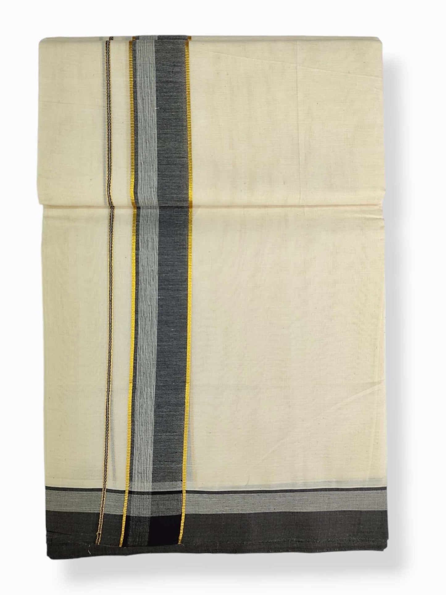 Pure Cotton Kerala Double Dhoti/Mundu