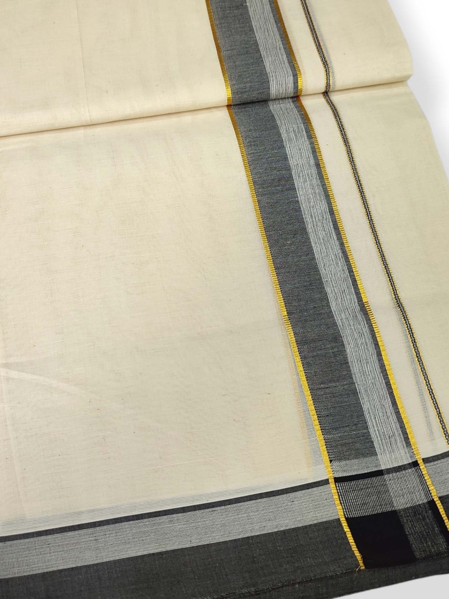 Pure Cotton Kerala Double Dhoti/Mundu