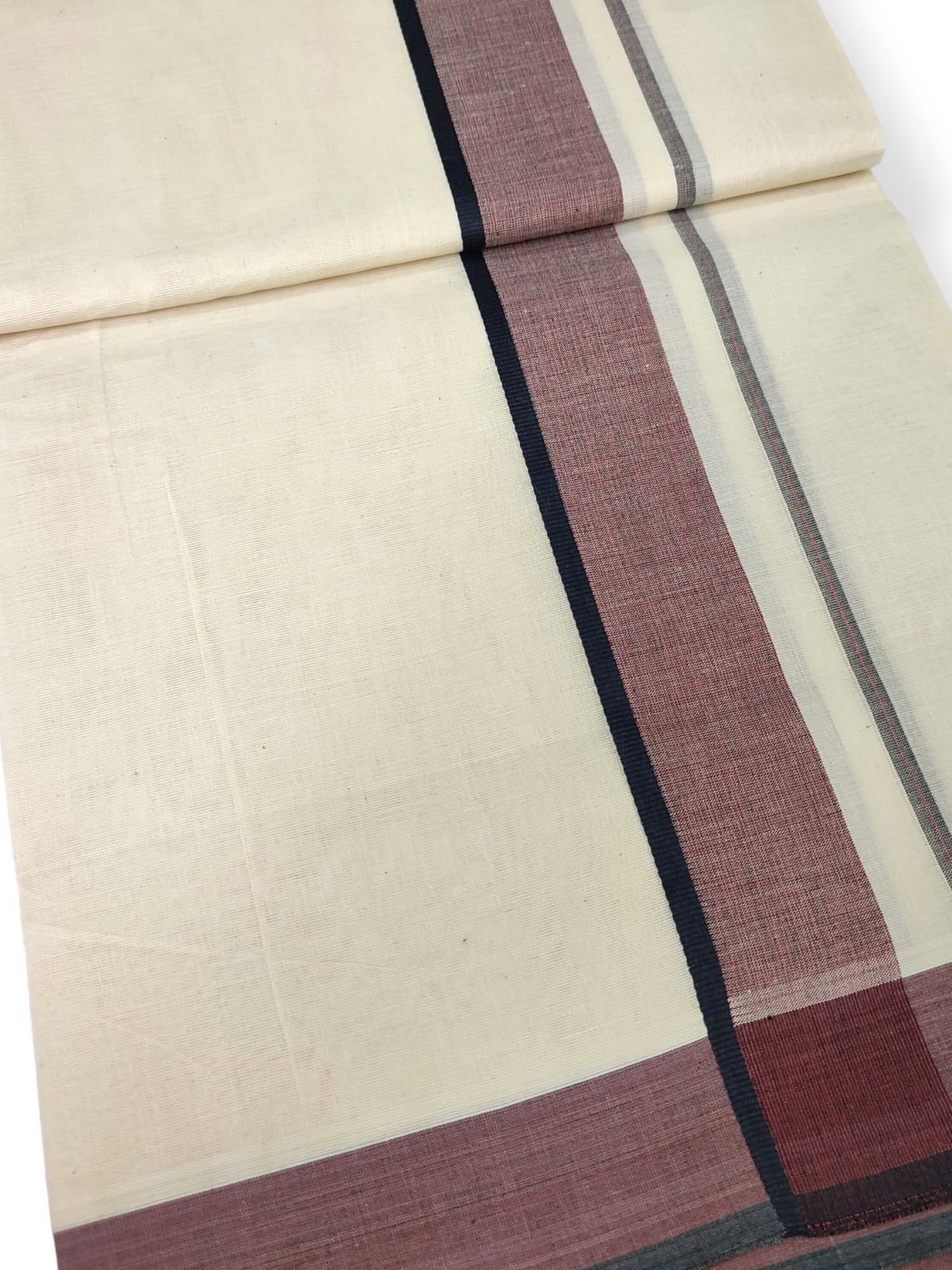 Pure Cotton Kerala Double Dhoti/Mundu