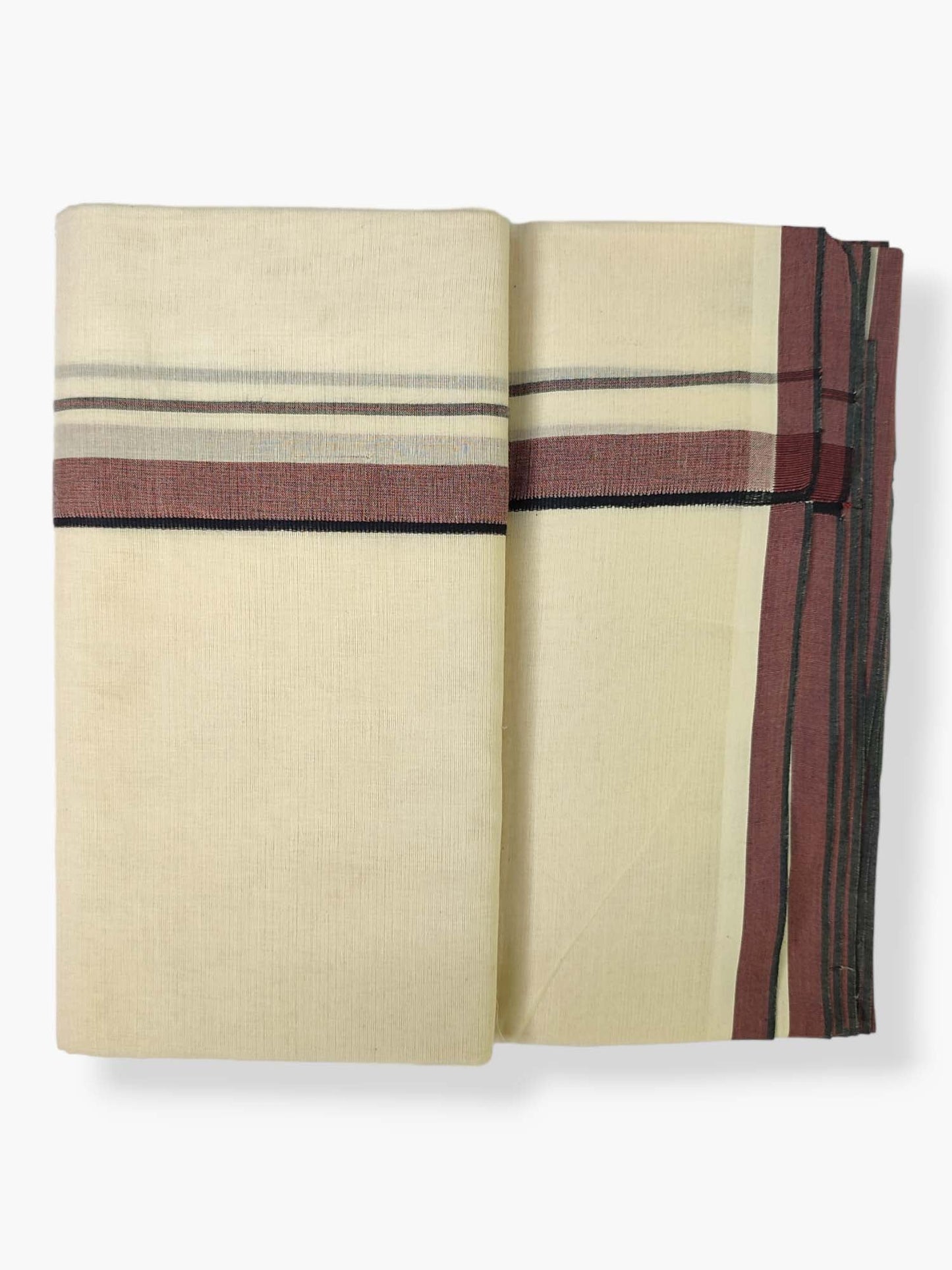 Pure Cotton Kerala Double Dhoti/Mundu