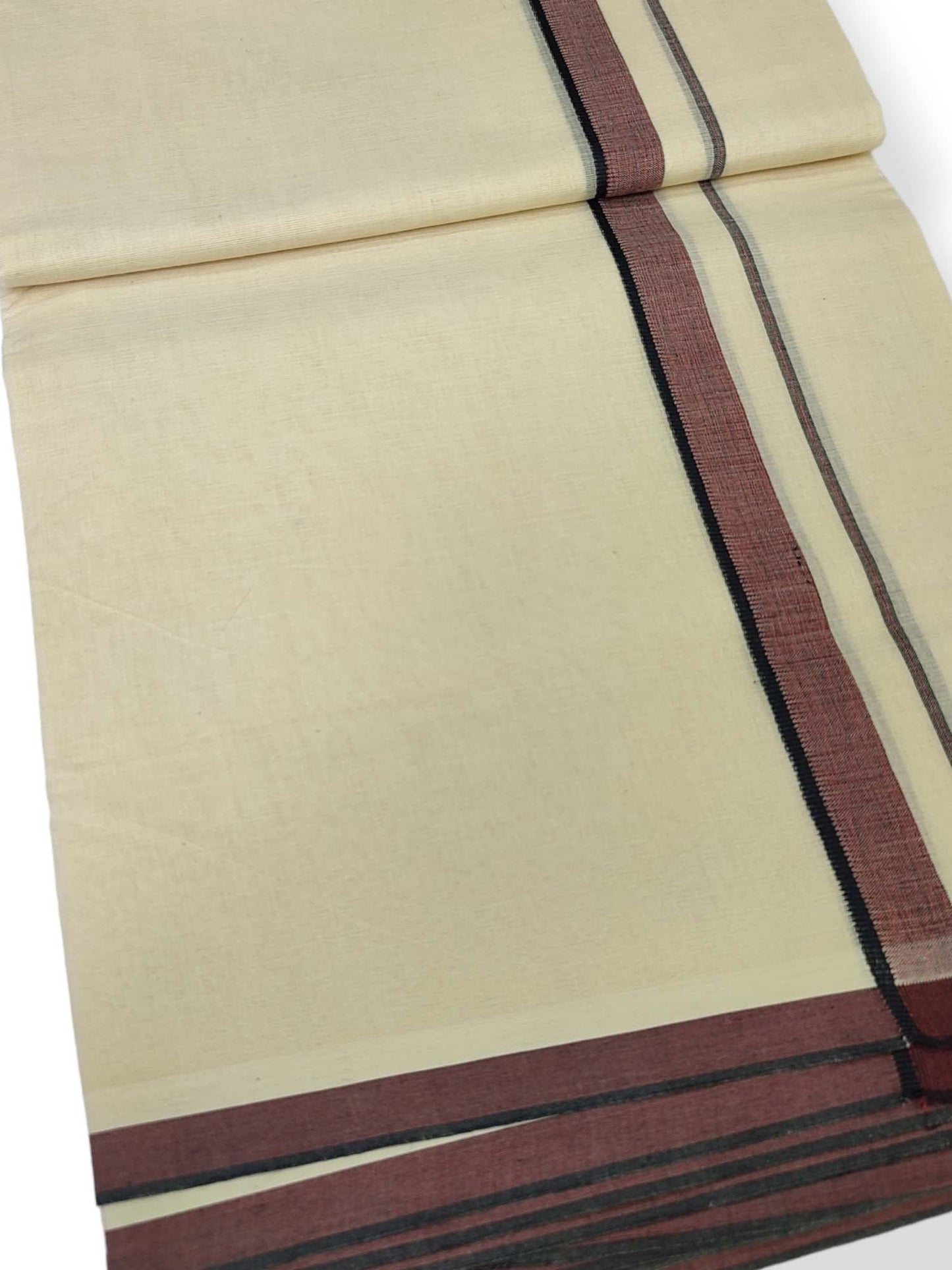 Pure Cotton Kerala Double Dhoti/Mundu