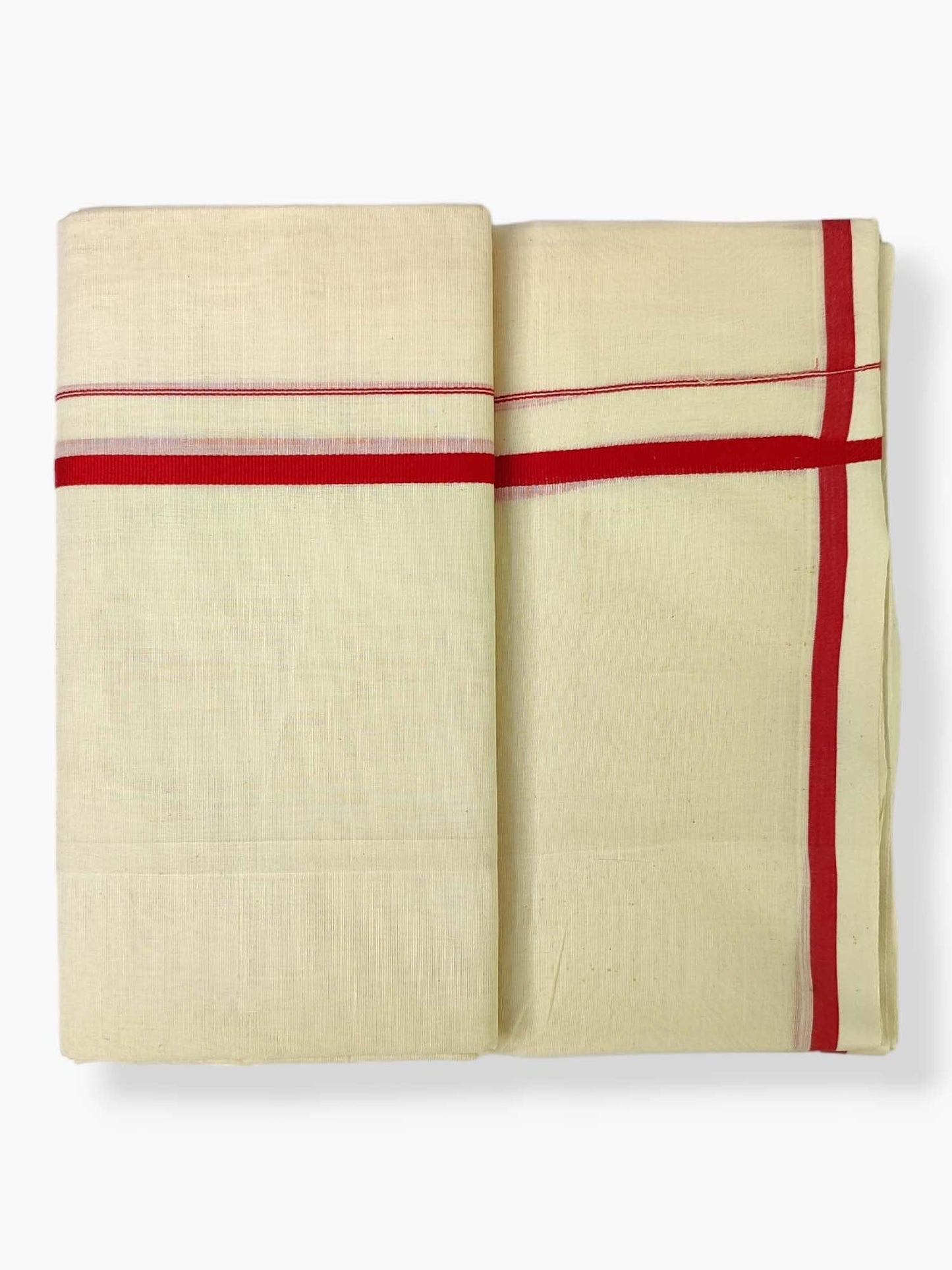 Pure Cotton Kerala Double Dhoti/Mundu