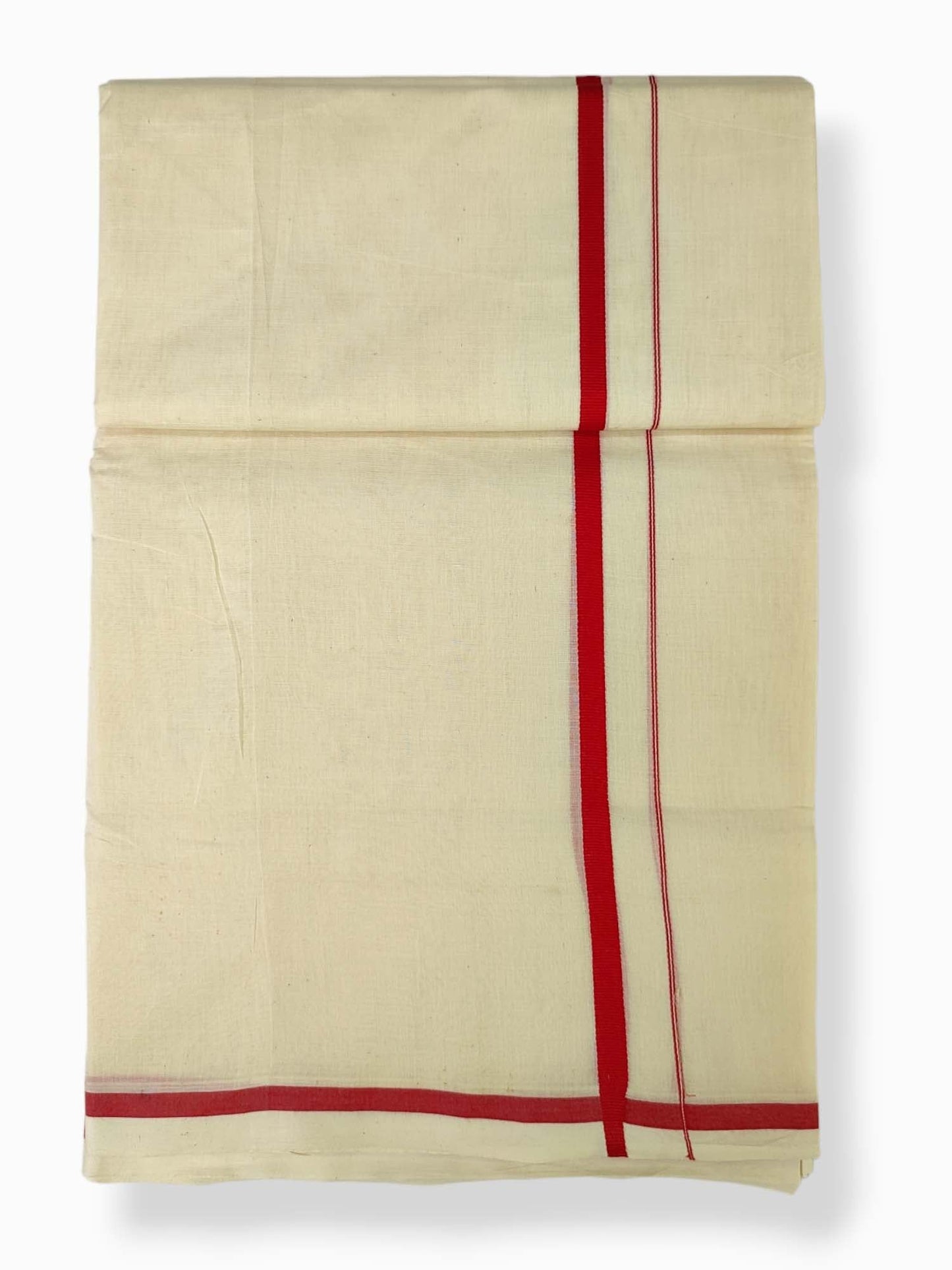 Pure Cotton Kerala Double Dhoti/Mundu
