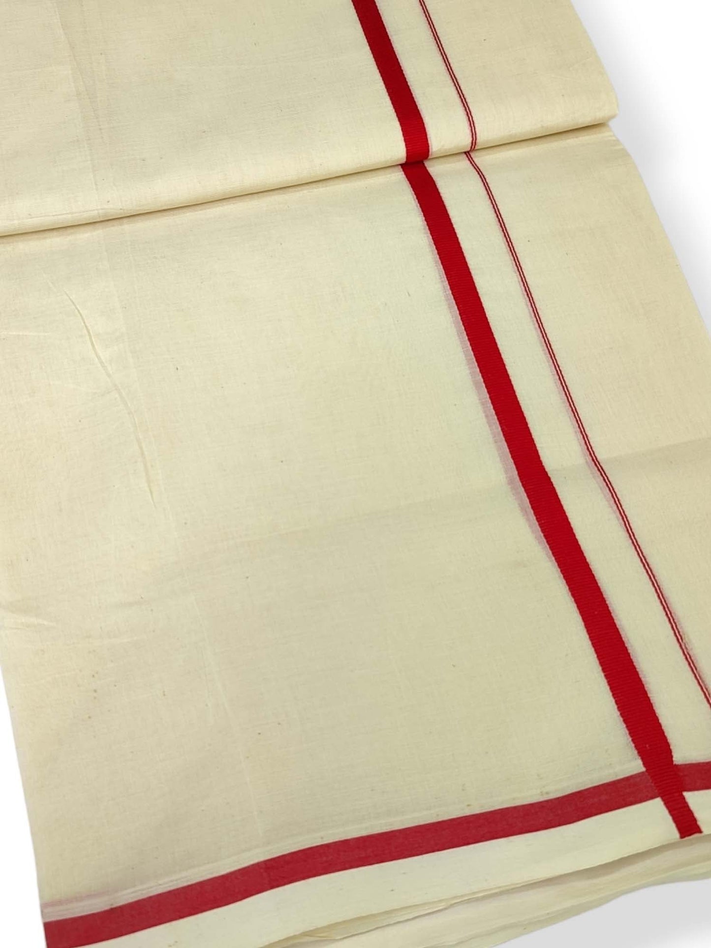 Pure Cotton Kerala Double Dhoti/Mundu