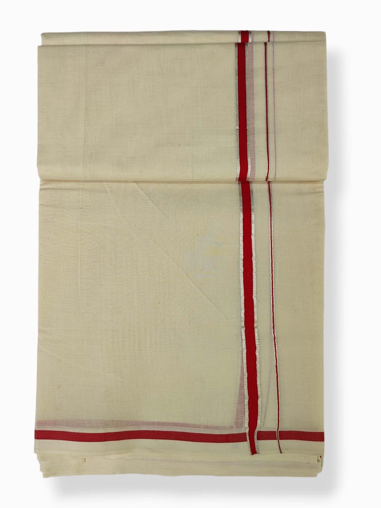 Pure Cotton Kerala Double Dhoti/Mundu