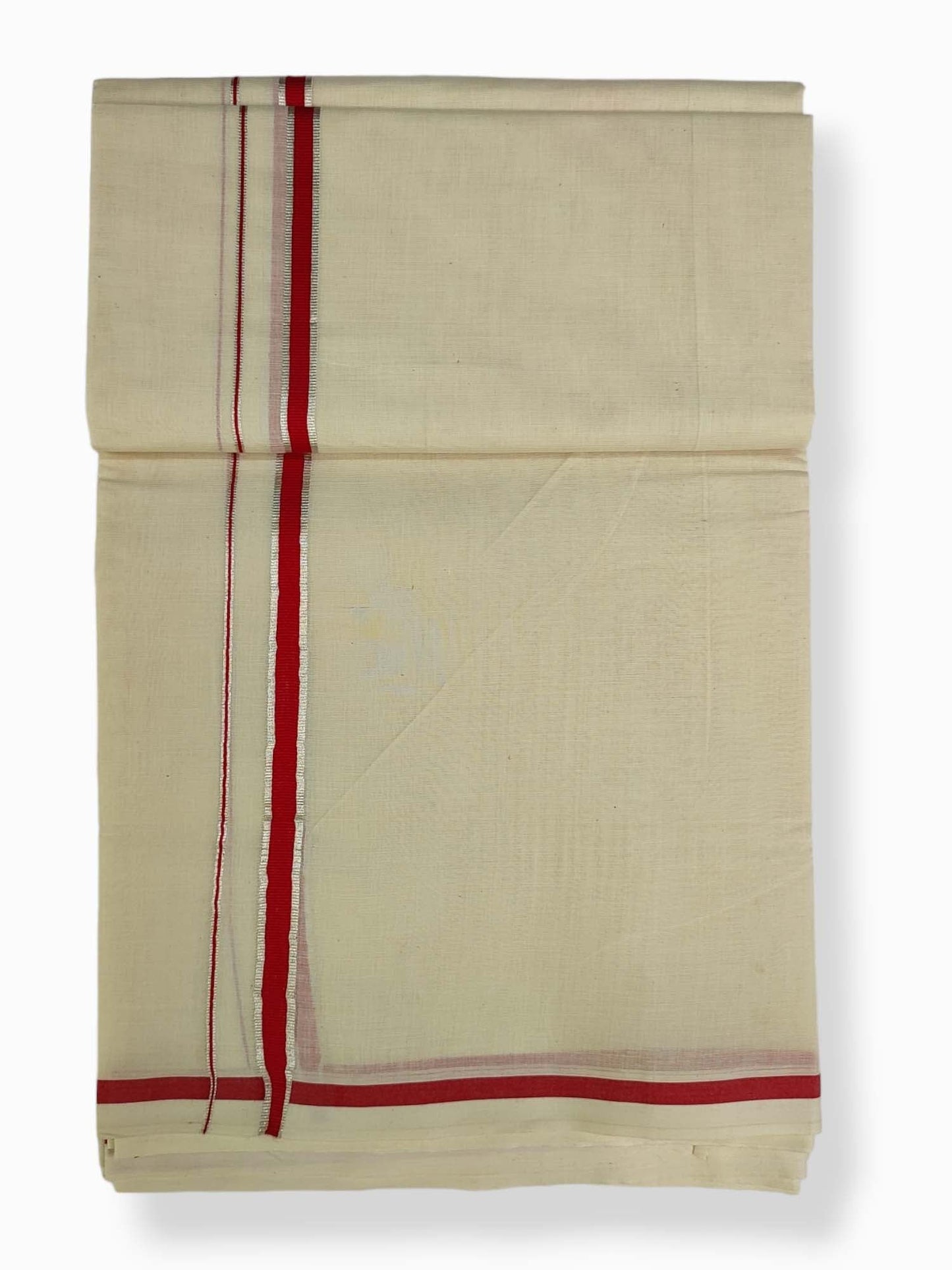 Pure Cotton Kerala Double Dhoti/Mundu