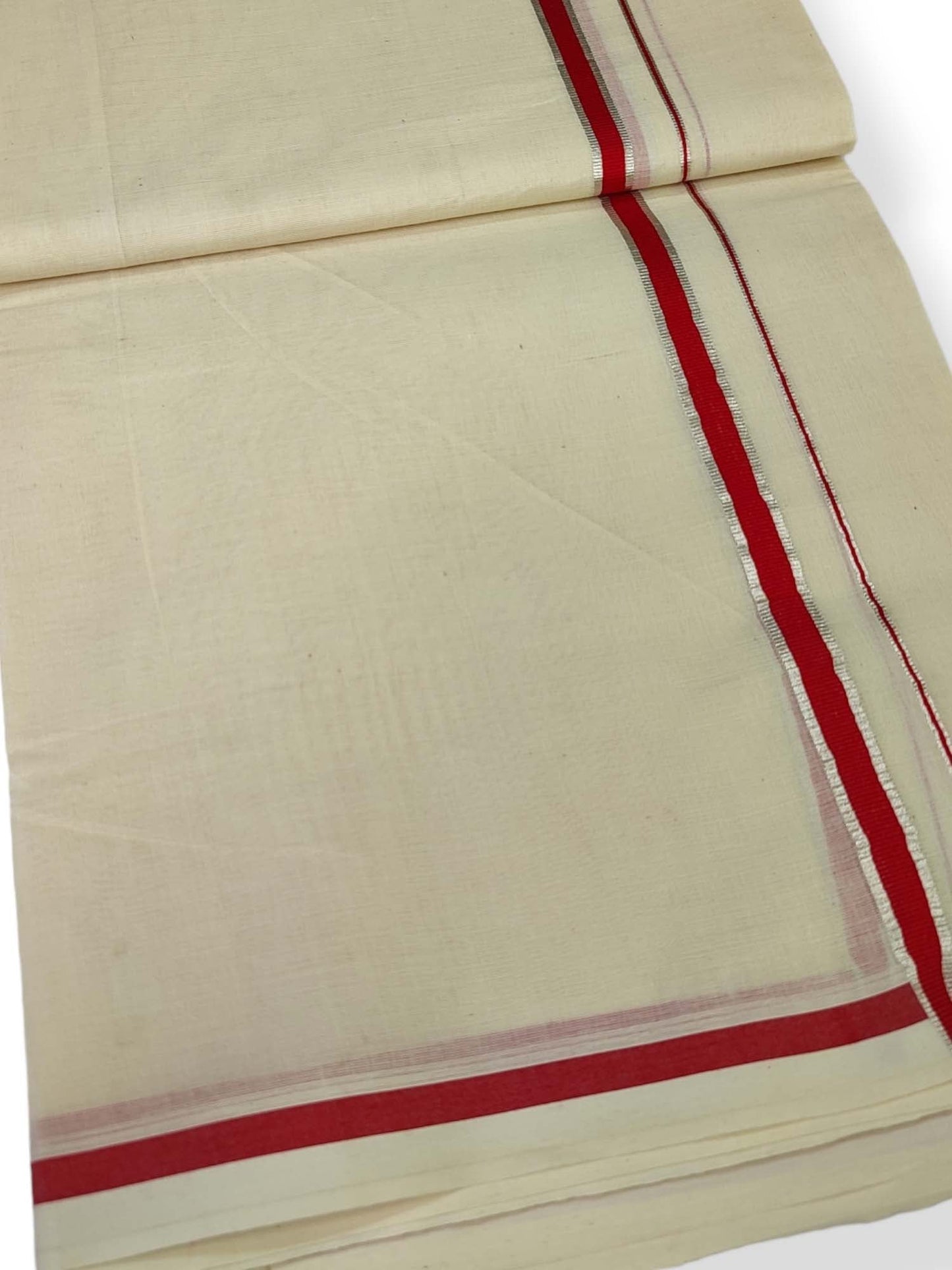 Pure Cotton Kerala Double Dhoti/Mundu