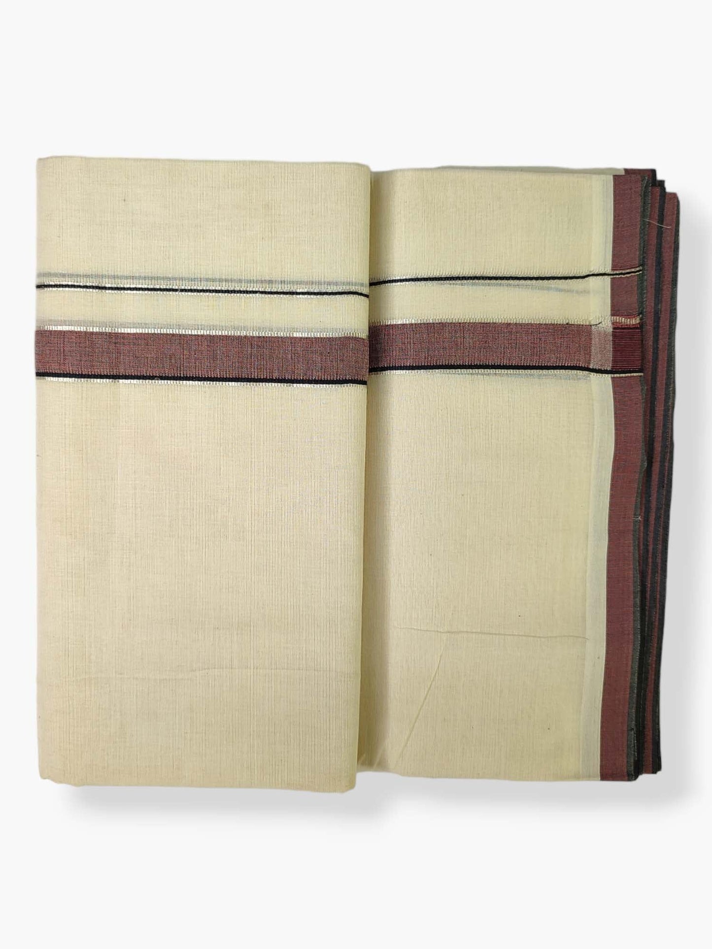 Pure Cotton Kerala Double Dhoti/Mundu