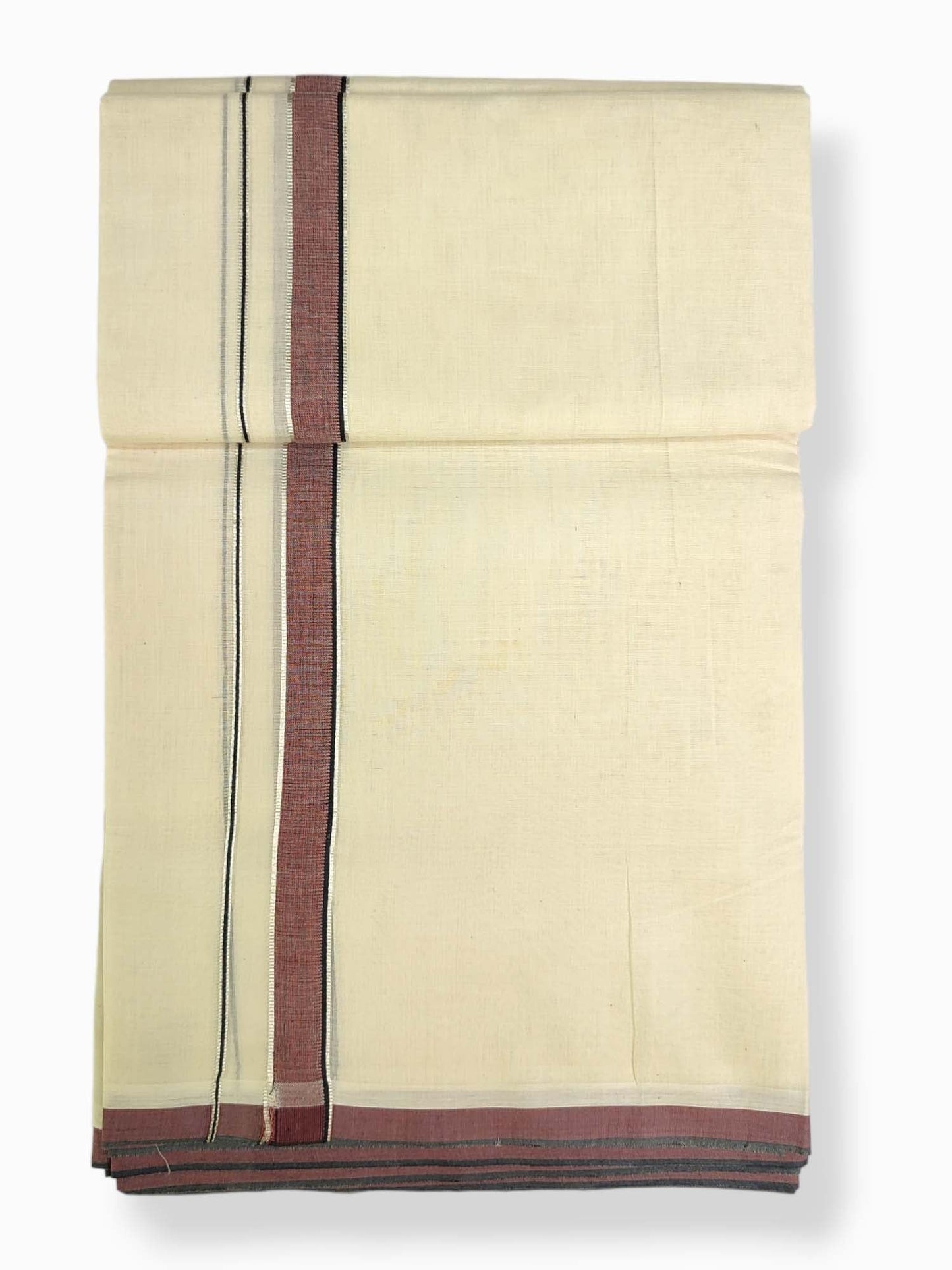 Pure Cotton Kerala Double Dhoti/Mundu