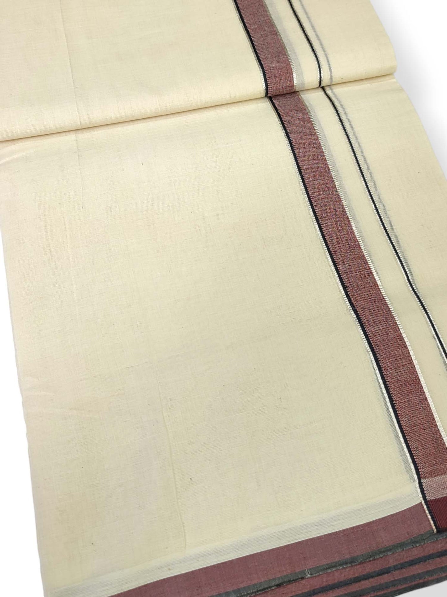 Pure Cotton Kerala Double Dhoti/Mundu